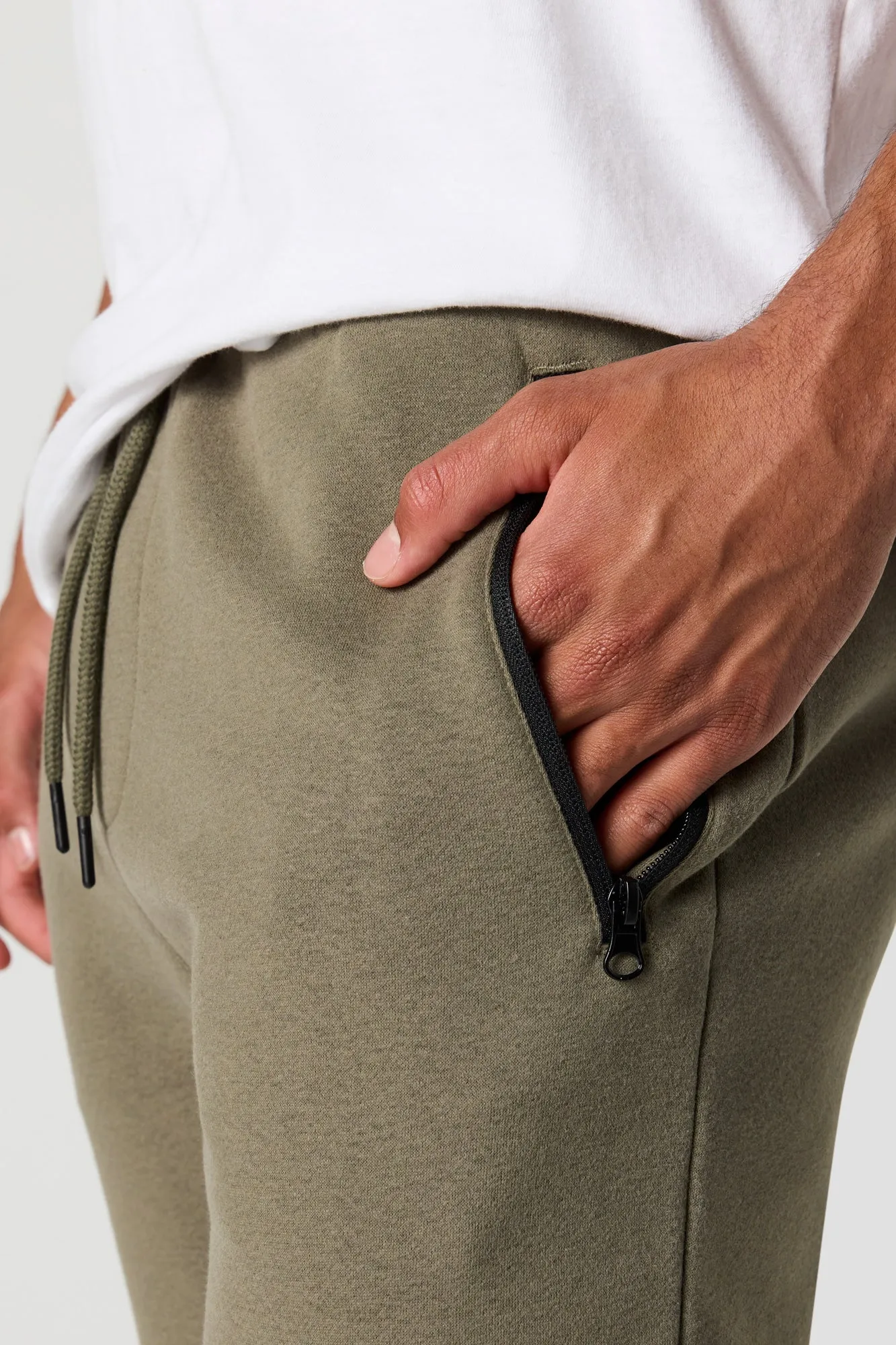 Fleece Zip Pocket Sweatpant sold by Urban Planet product image thumbnail 4