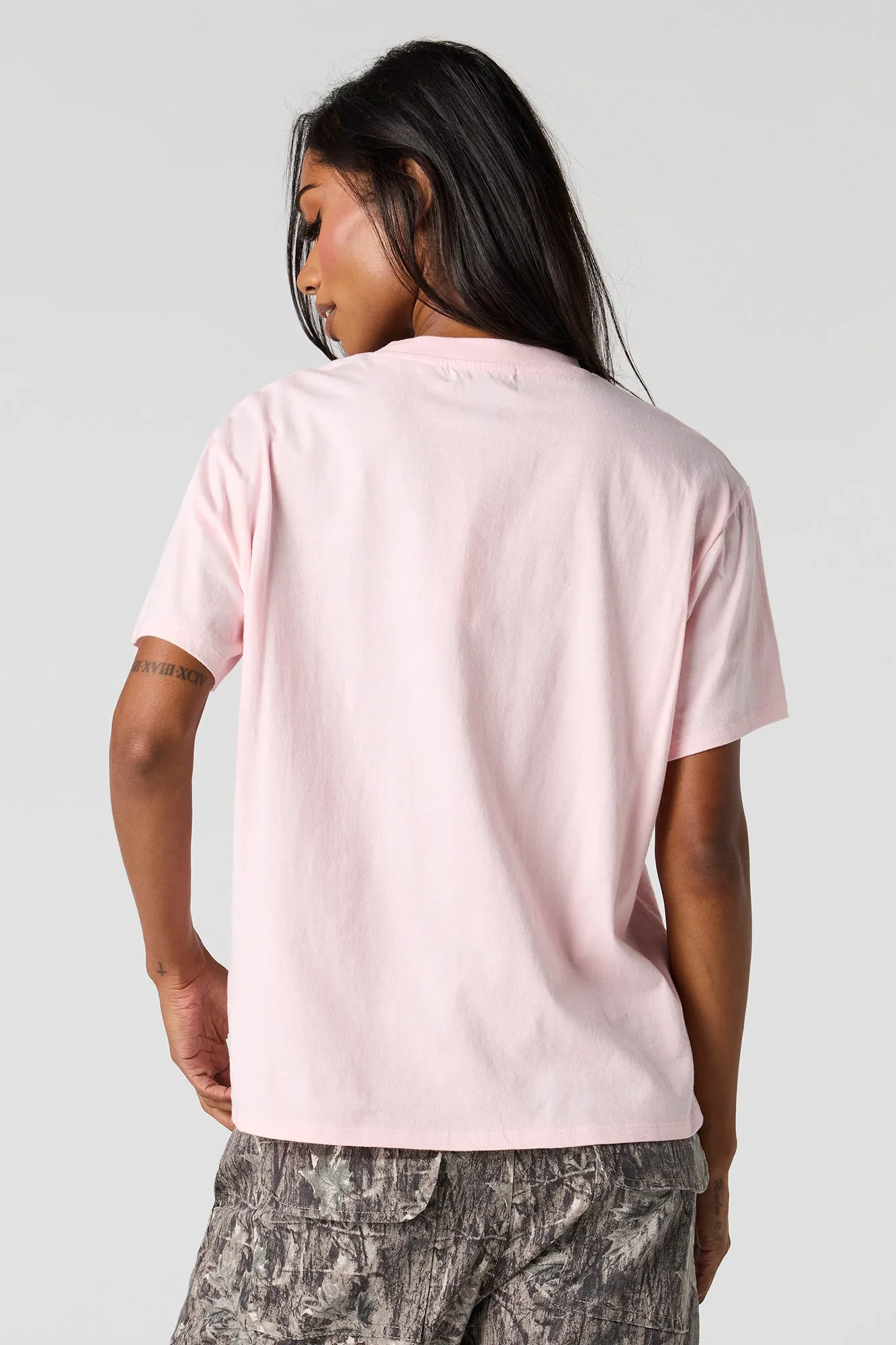 Graphic Boxy Boyfriend T-Shirt sold by Urban Planet product image thumbnail 5