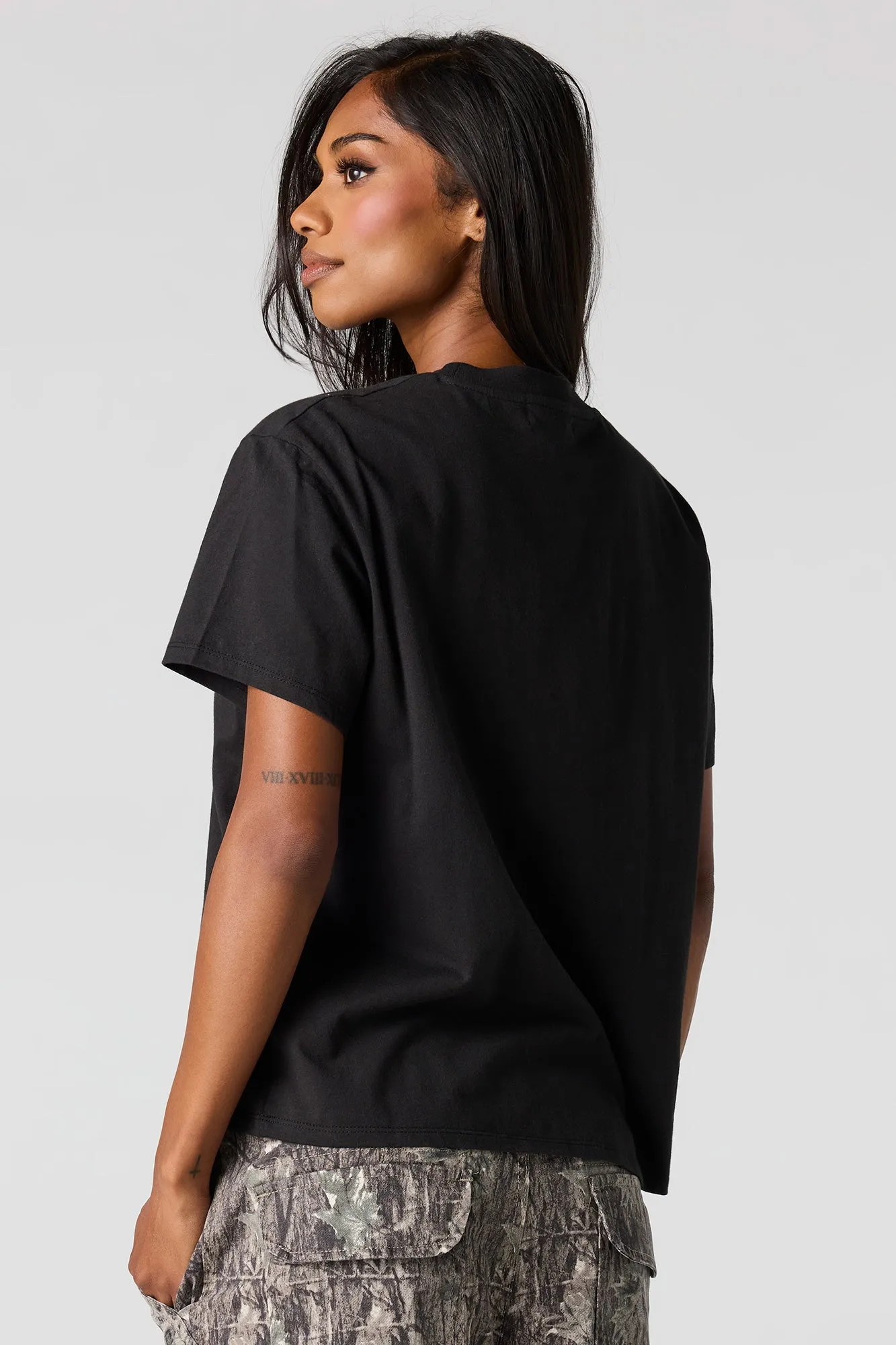 Graphic Boxy Boyfriend T-Shirt sold by Urban Planet product image thumbnail 2