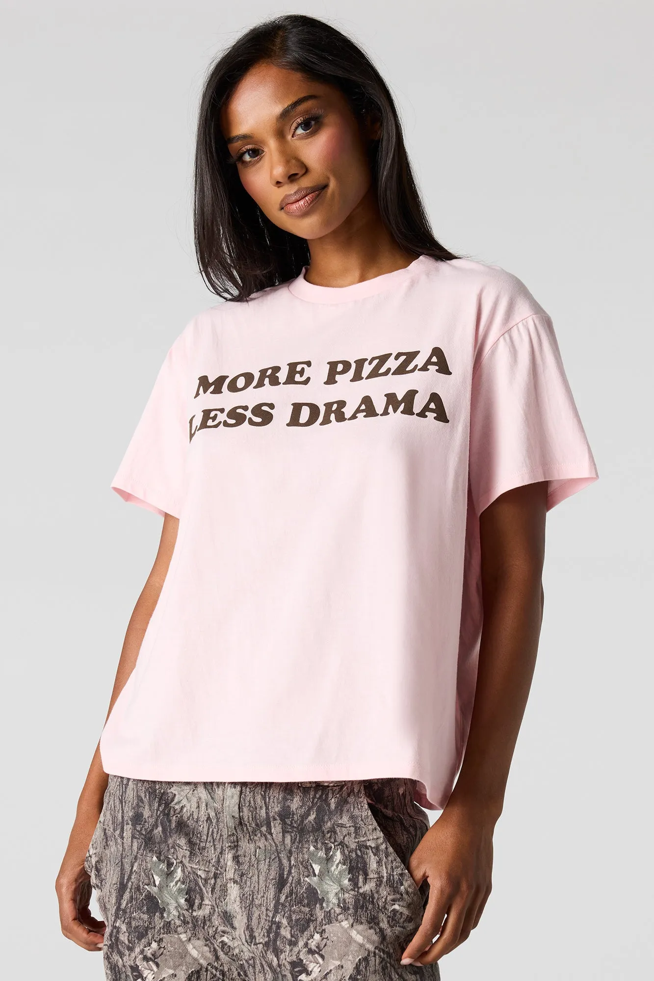 Graphic Boxy Boyfriend T-Shirt sold by Urban Planet product image thumbnail 4