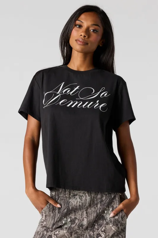 Graphic Boxy Boyfriend T-Shirt sold by Urban Planet