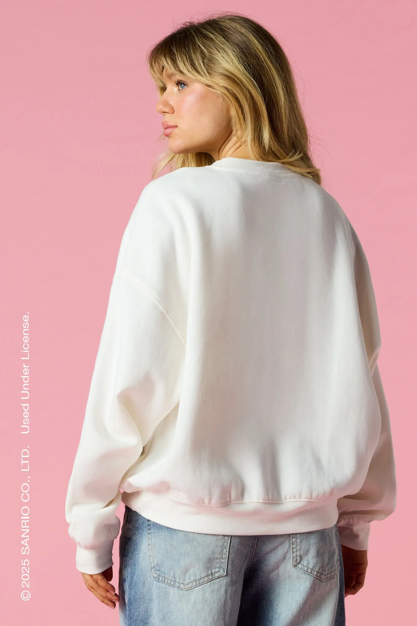 My Melody™ Puff Print Sweatshirt sold by Urban Planet product image thumbnail 2