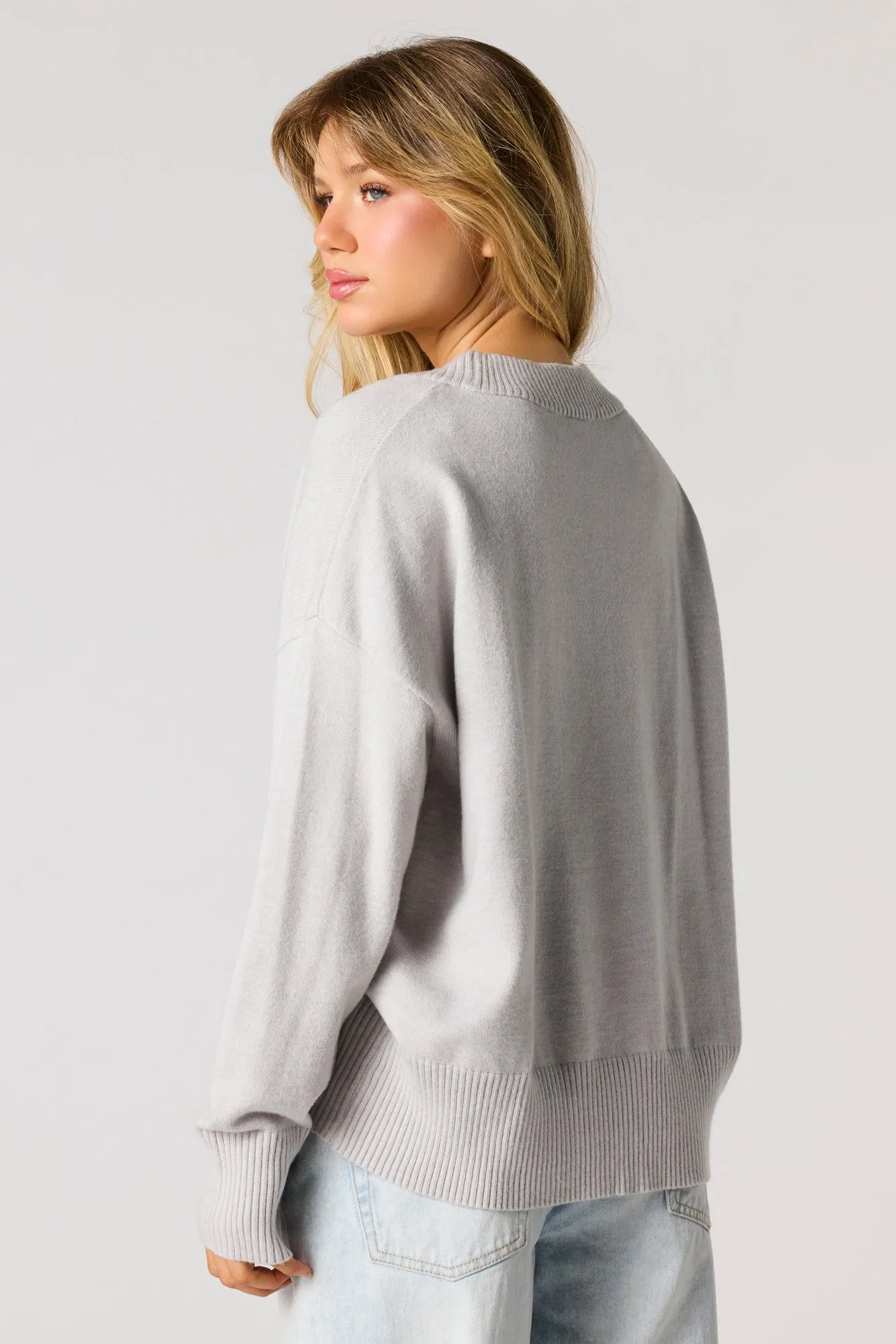 V-Neck Sweater sold by Urban Planet product image thumbnail 5