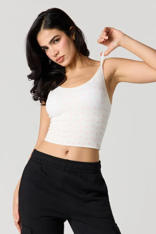 Braless Seamless Ribbed Tank sold by Urban Planet