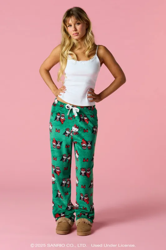 Hello Kitty® and Friends Christmas Plush Pajama Pant sold by Urban Planet