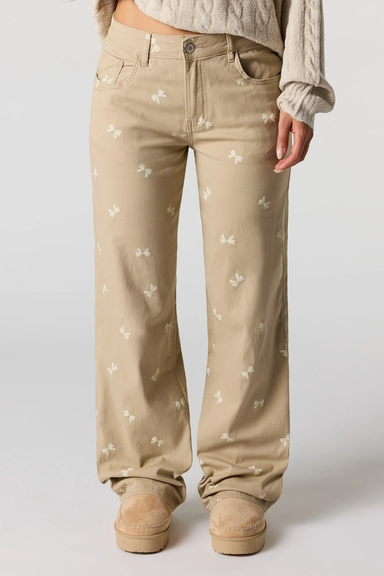 Bow Pocket Wide Leg Pant sold by Urban Planet product image thumbnail 2