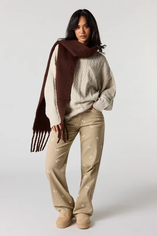 Bow Pocket Wide Leg Pant sold by Urban Planet