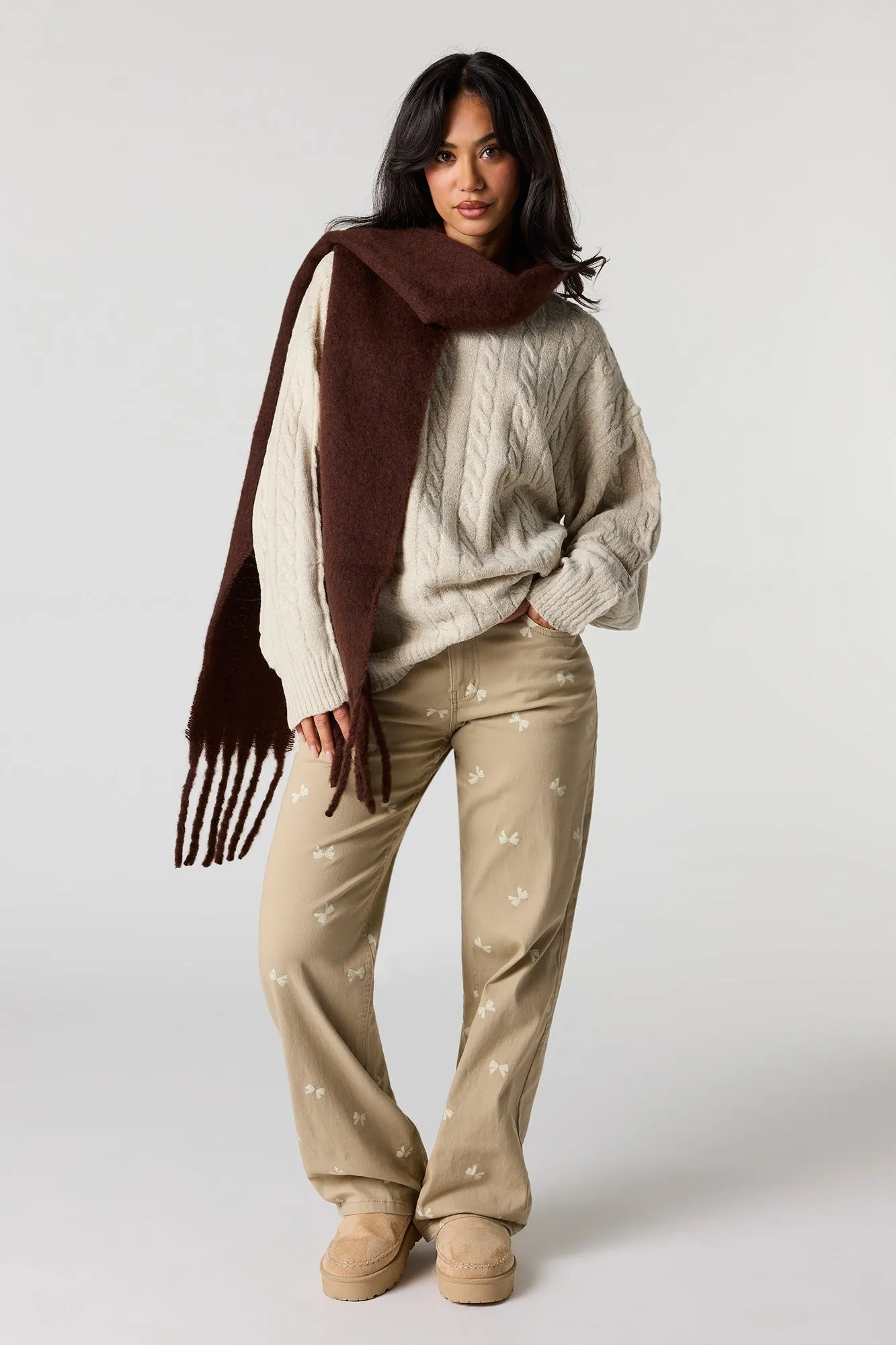 Bow Pocket Wide Leg Pant sold by Urban Planet