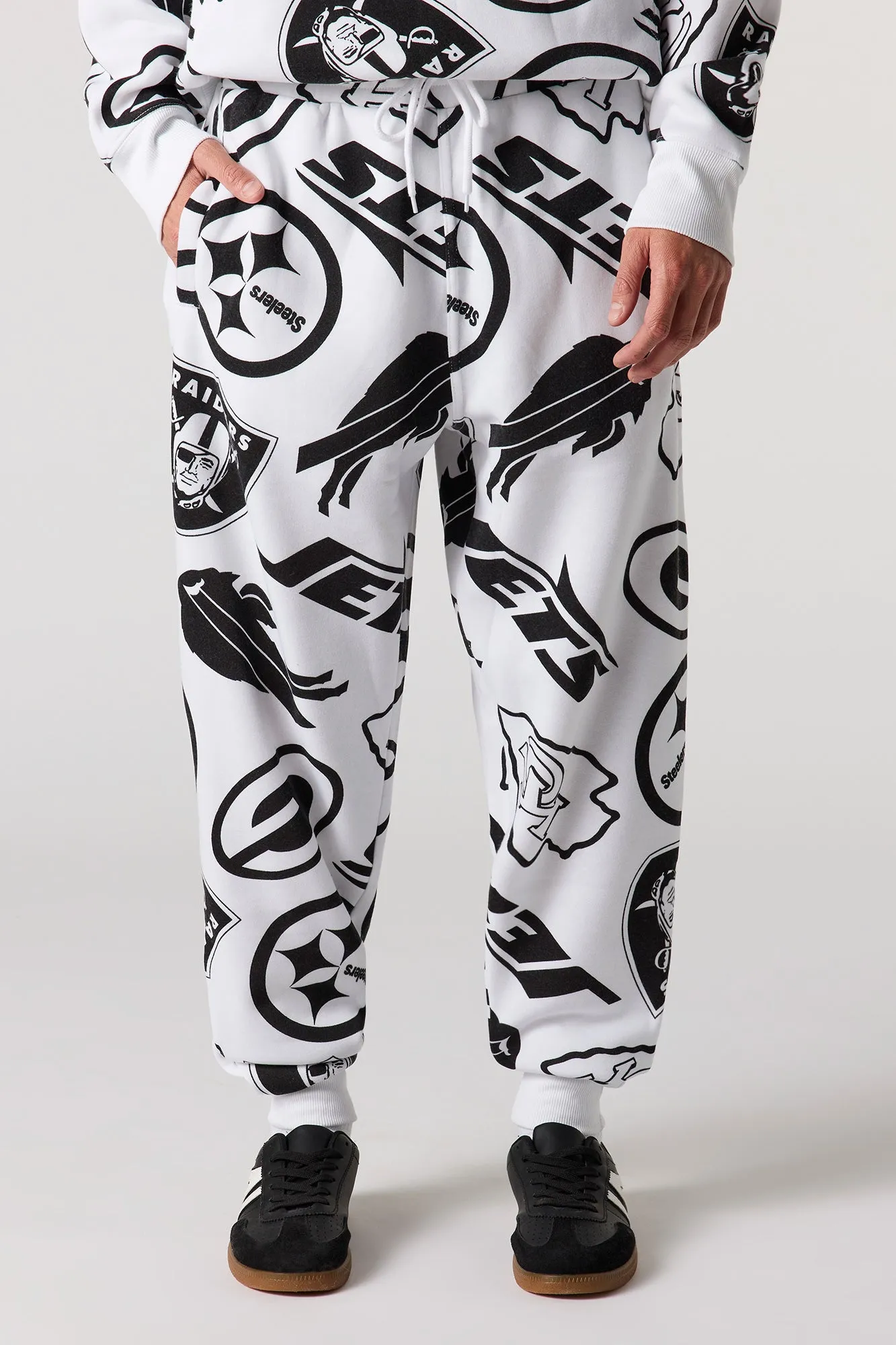 NFL Printed Fleece Jogger sold by Urban Planet