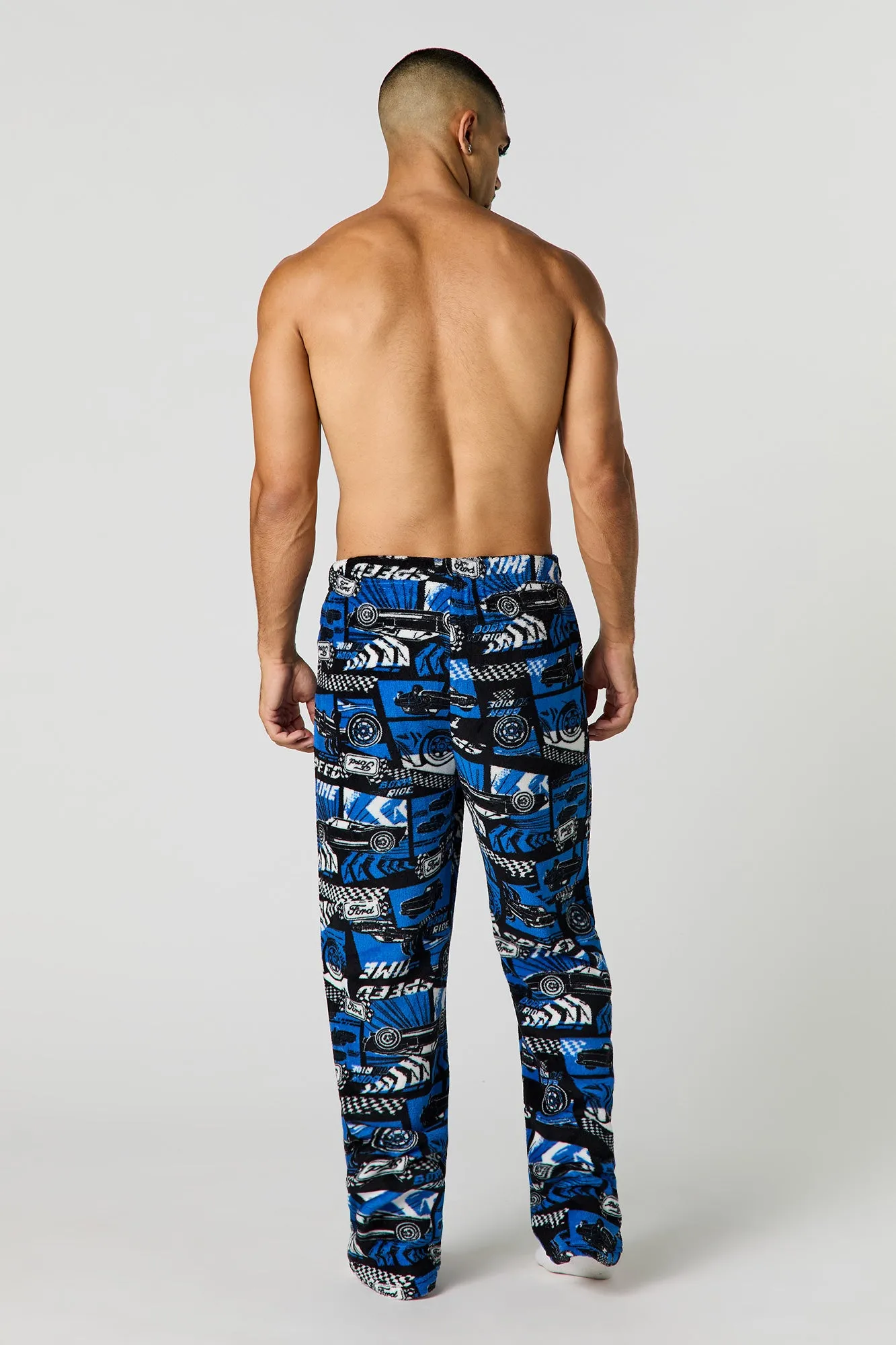 Ford Plush Pajama Pant sold by Urban Planet product image thumbnail 3