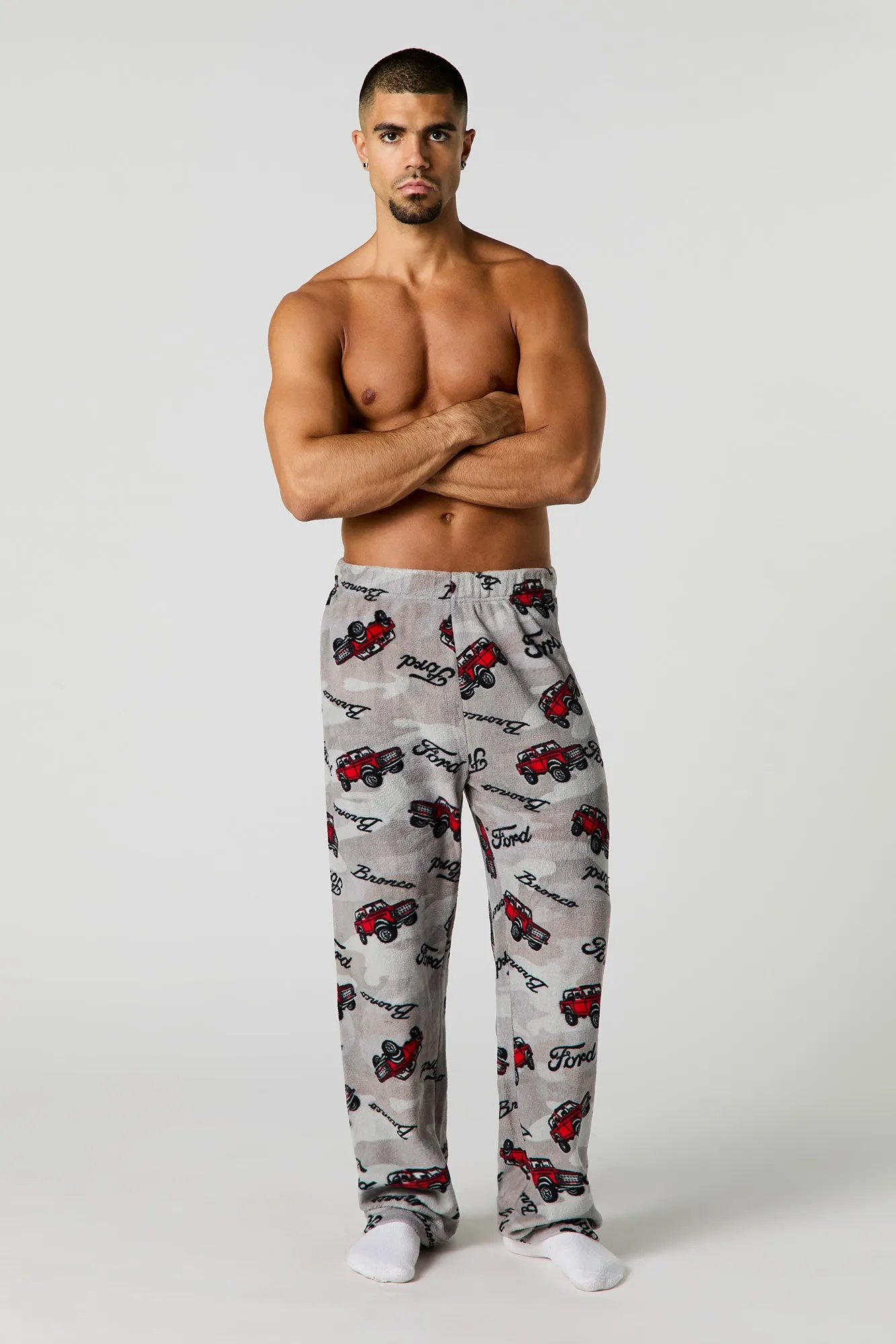 Ford Plush Pajama Pant sold by Urban Planet product image thumbnail 5