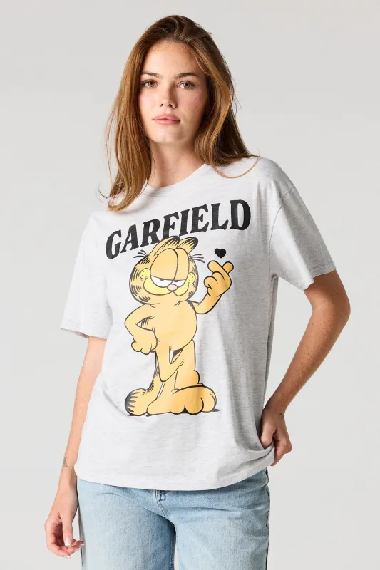 Garfield Graphic Boyfriend T-Shirt sold by Urban Planet