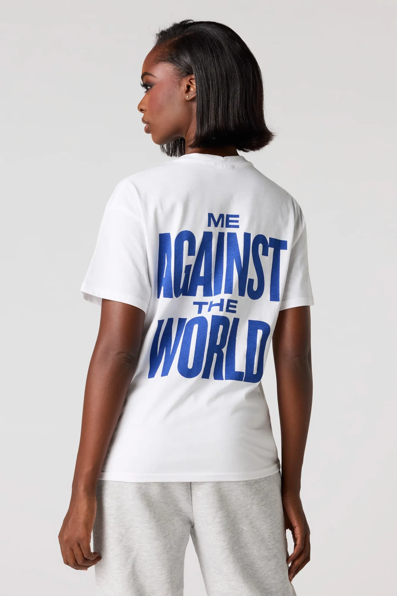 Tupac Graphic Boyfriend T-Shirt sold by Urban Planet product image thumbnail 2