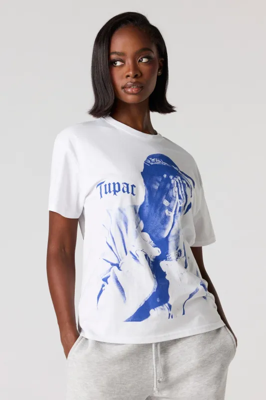 Tupac Graphic Boyfriend T-Shirt sold by Urban Planet