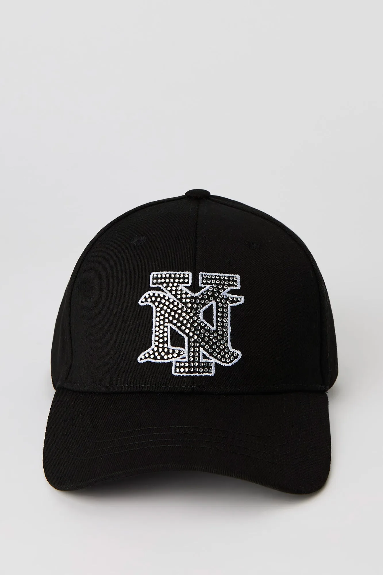 City Rhinestone Embroidered Baseball Hat sold by Urban Planet product image thumbnail 3