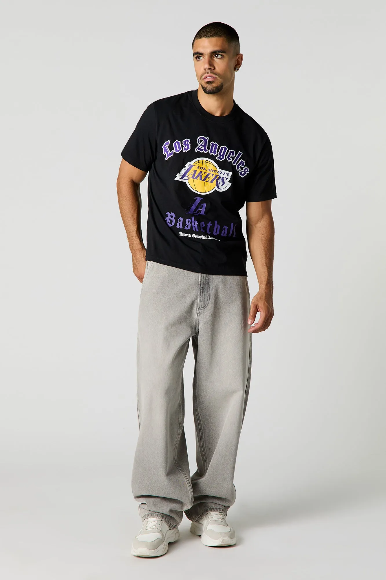 LA Lakers Graphic T-Shirt sold by Urban Planet product image thumbnail 3