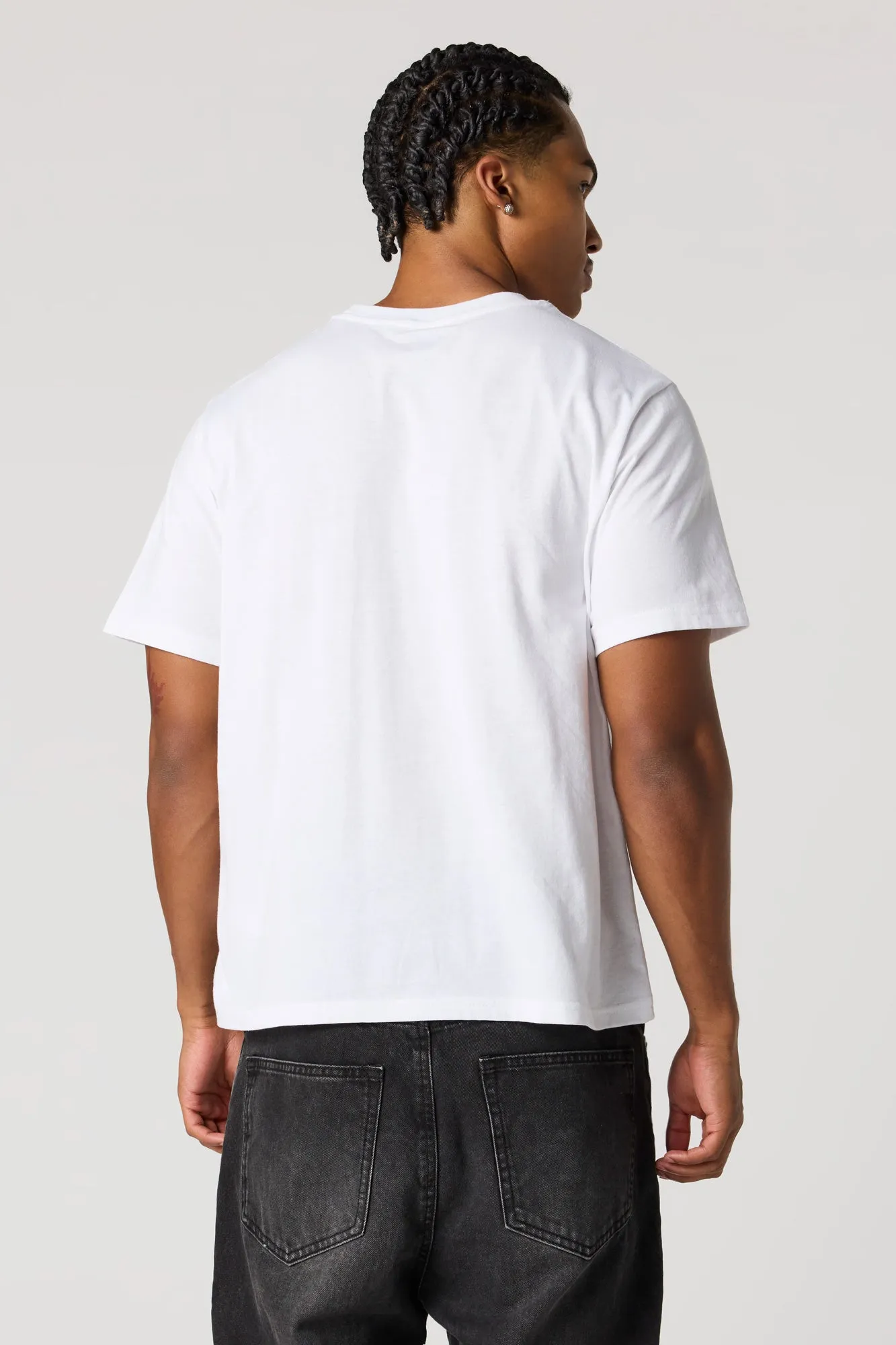 Toronto Raptors Embroidered Graphic T-Shirt sold by Urban Planet product image thumbnail 2