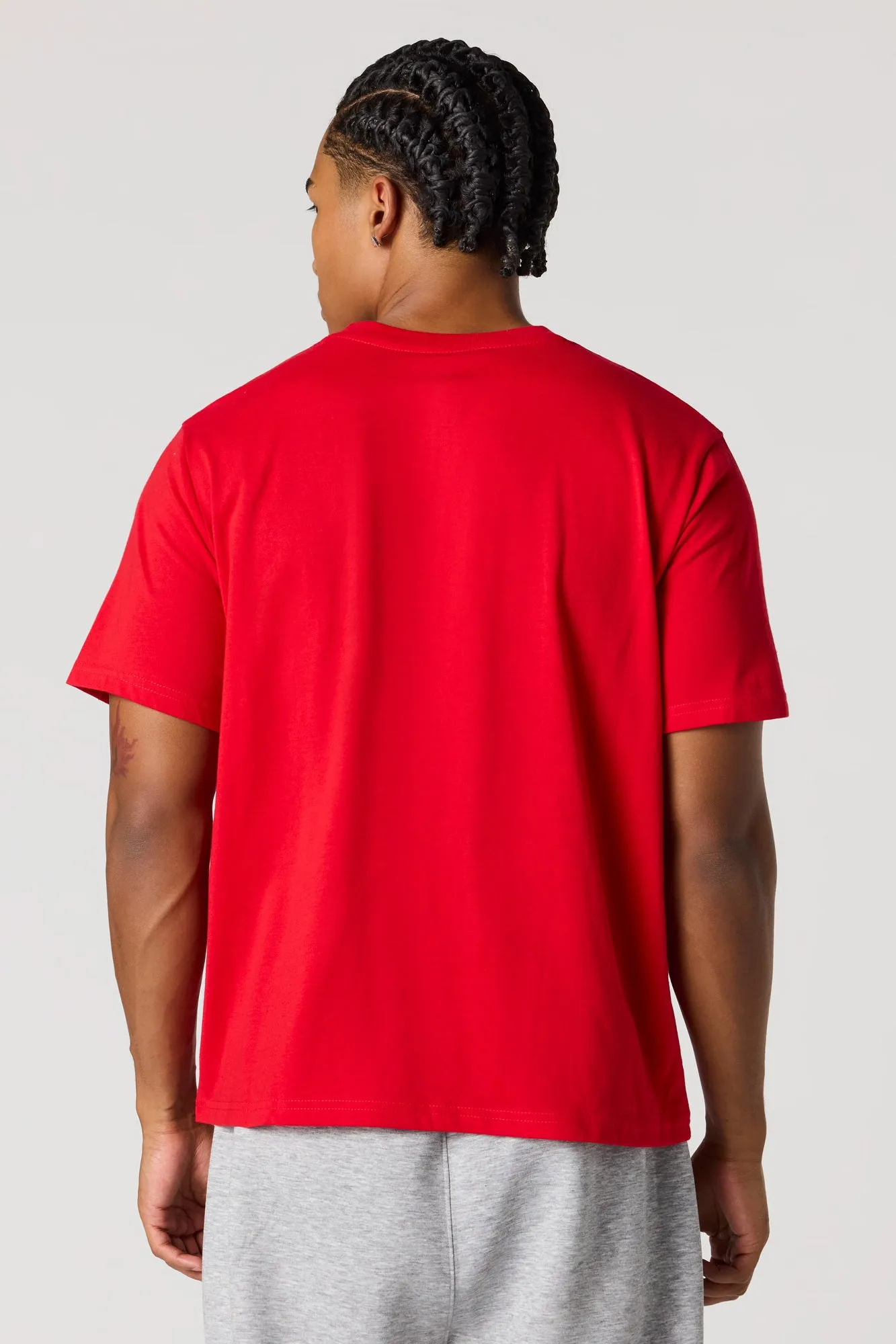 Chicago Bulls Embroidered Graphic T-Shirt sold by Urban Planet product image thumbnail 2