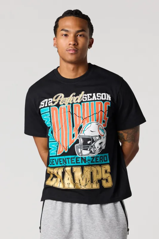 Miami Dolphins Graphic T-Shirt sold by Urban Planet