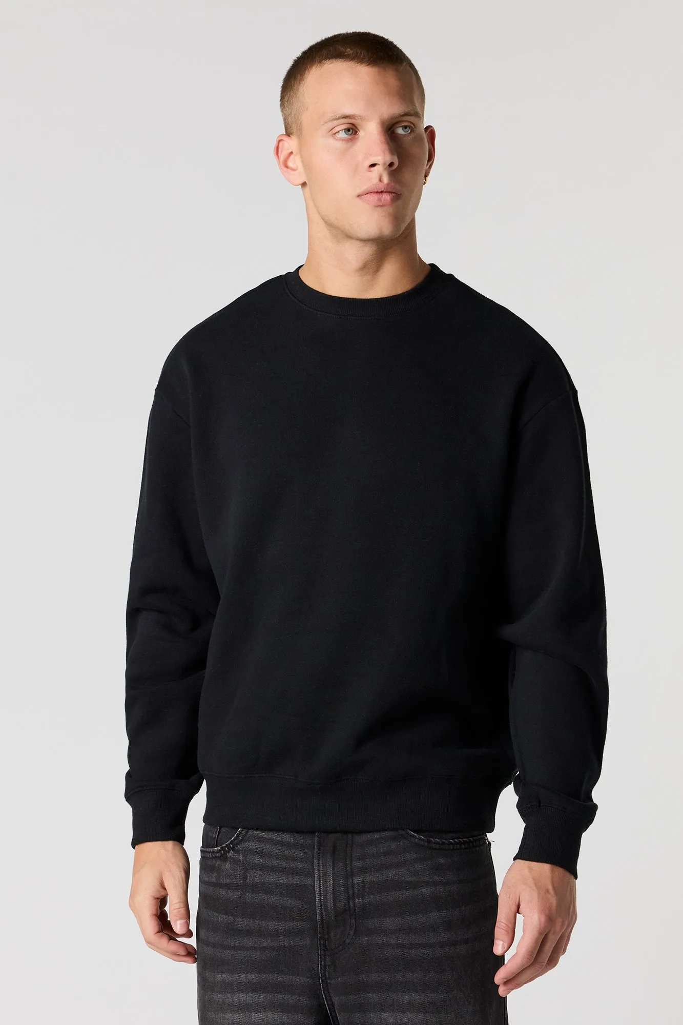 Premium Heavy Weight Fleece Crewneck Sweatshirt sold by Urban Planet product image thumbnail 4