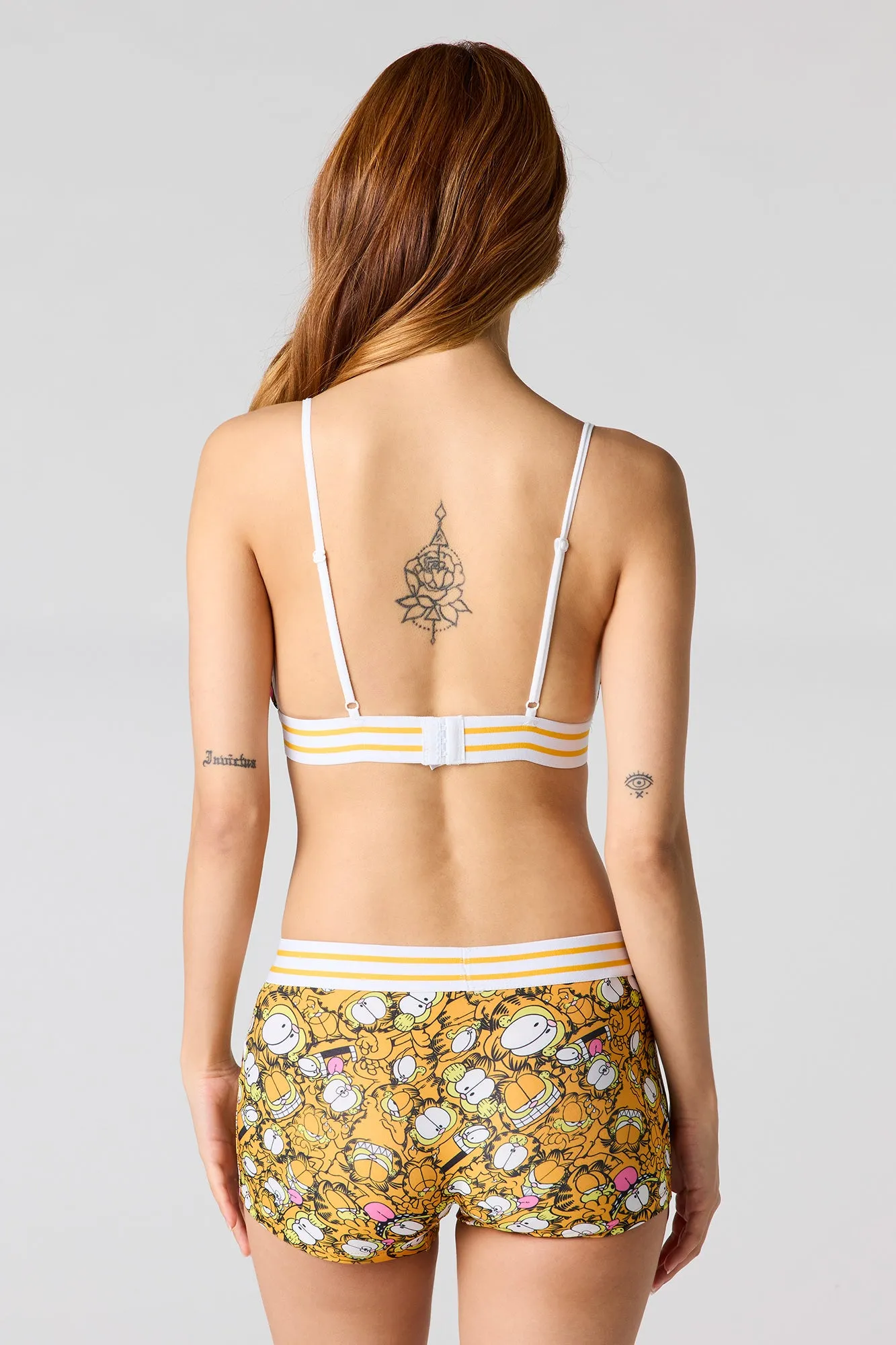 Garfield Triangle Bra & Boy Short Set sold by Urban Planet product image thumbnail 3