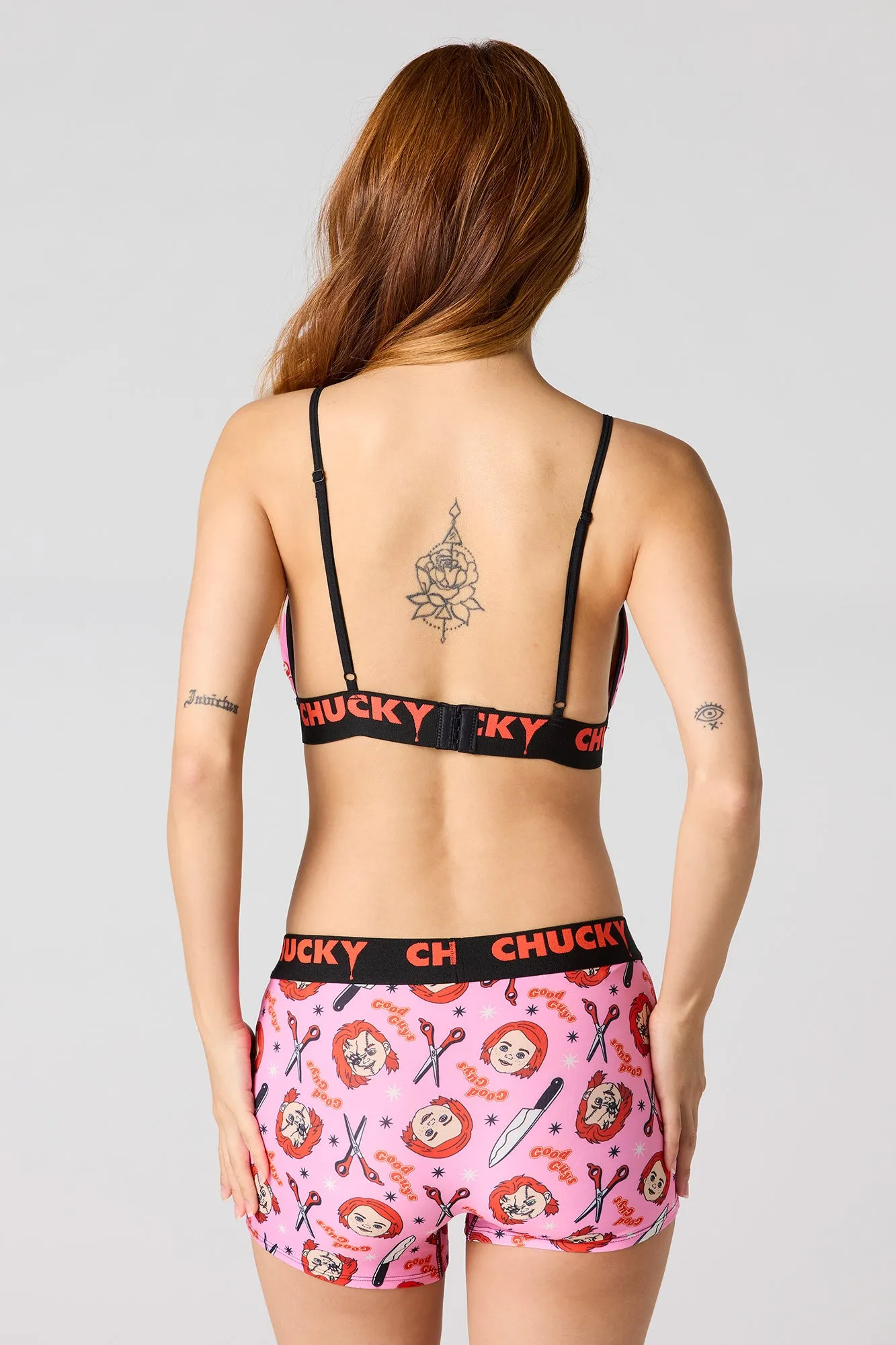 Chucky Triangle Bra & Boy Short Set sold by Urban Planet product image thumbnail 3