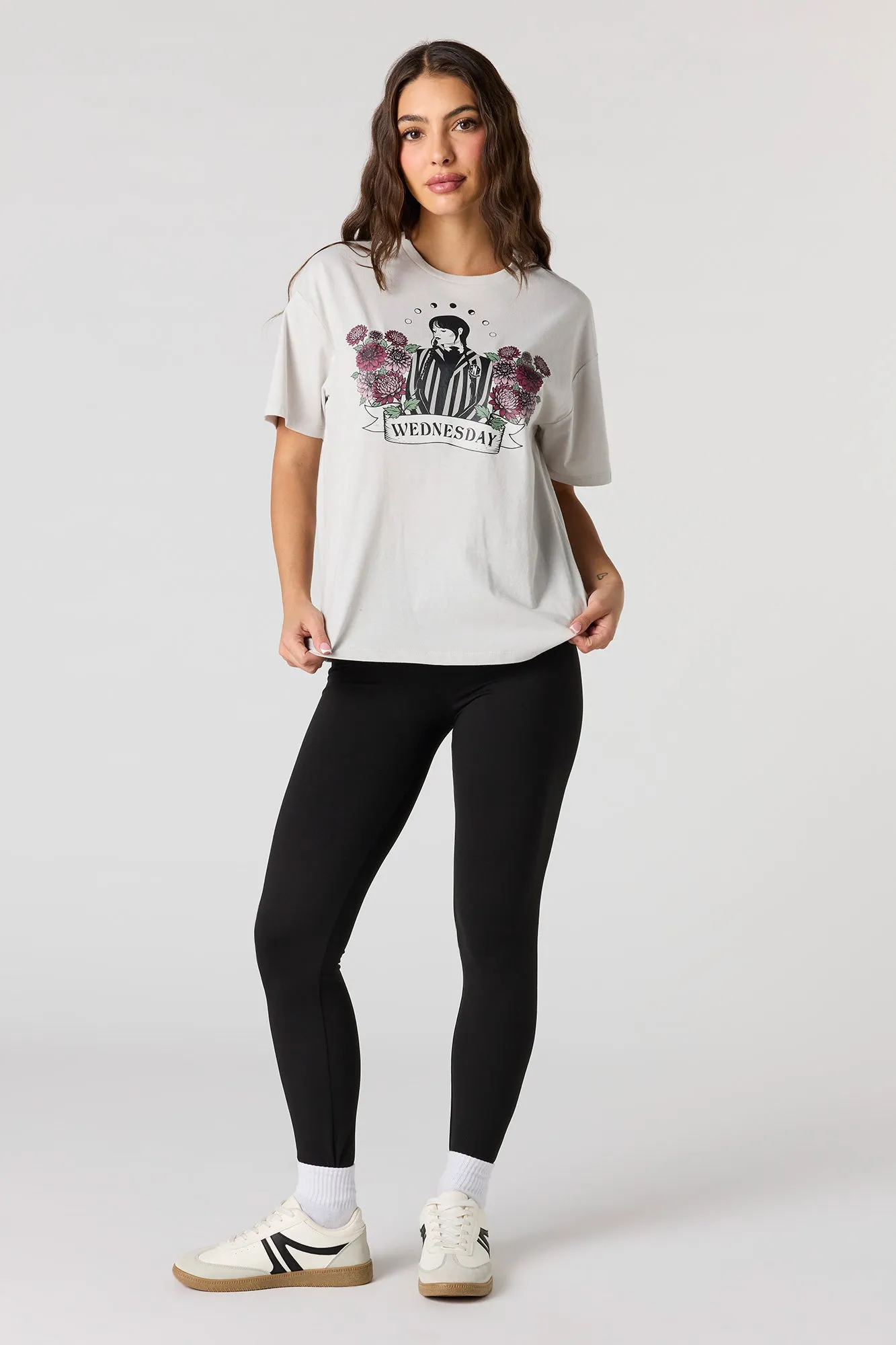 Wednesday Graphic Boyfriend T-Shirt sold by Urban Planet product image thumbnail 3