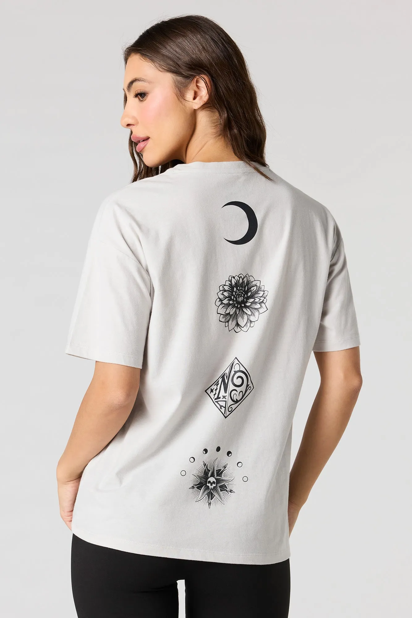 Wednesday Graphic Boyfriend T-Shirt sold by Urban Planet product image thumbnail 2