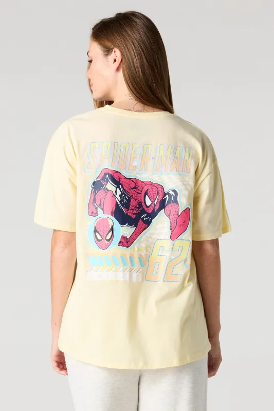 Spiderman 62 Graphic Boyfriend T-Shirt sold by Urban Planet