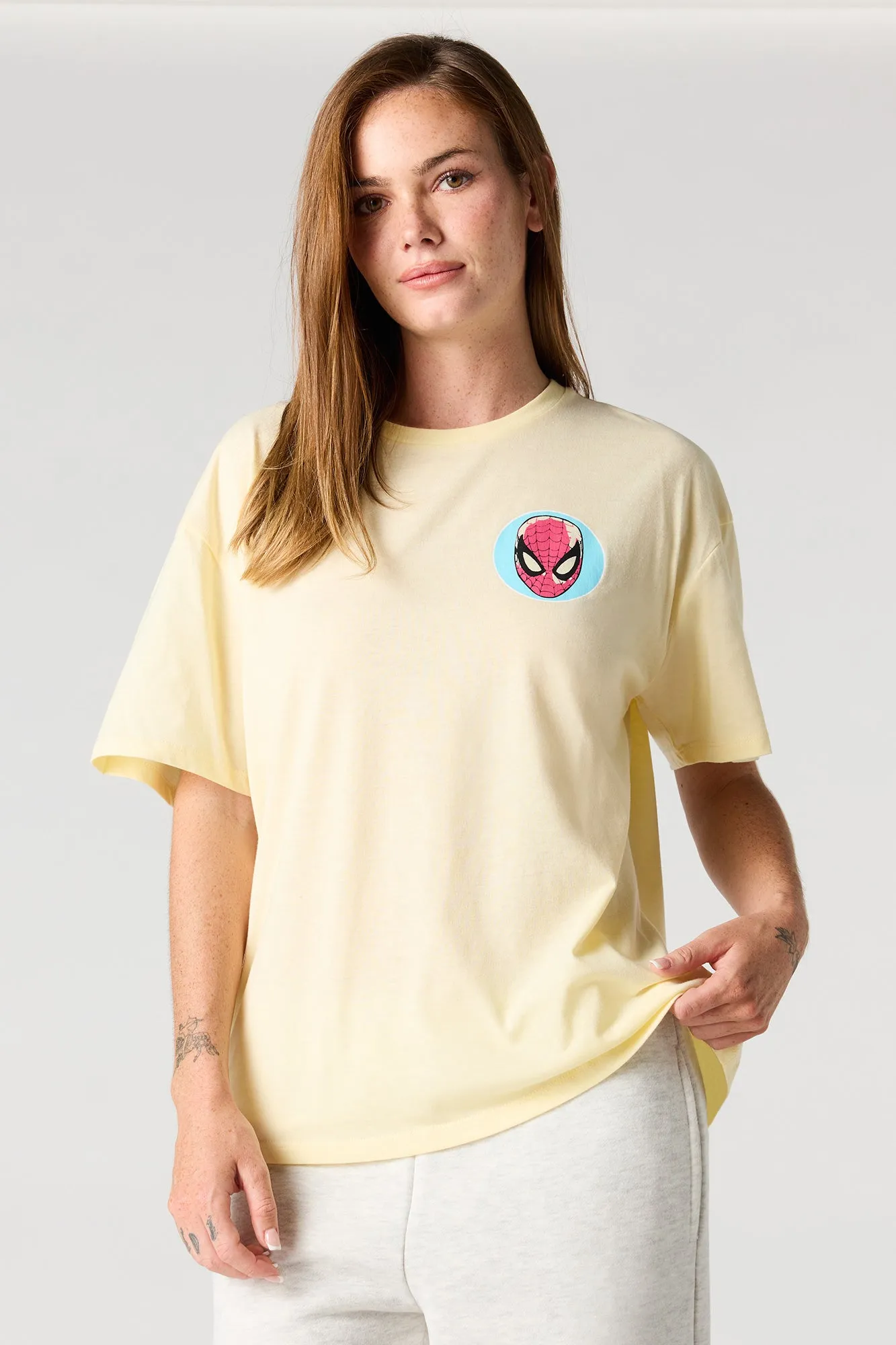 Spider-Man 62 Graphic Boyfriend T-Shirt sold by Urban Planet product image thumbnail 2