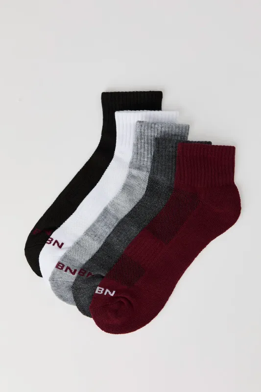 Quarter Socks (5 Pack) sold by Urban Planet