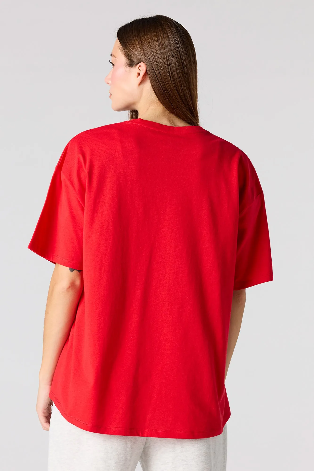 Mickey Drawing Graphic Boyfriend T-Shirt sold by Urban Planet product image thumbnail 2