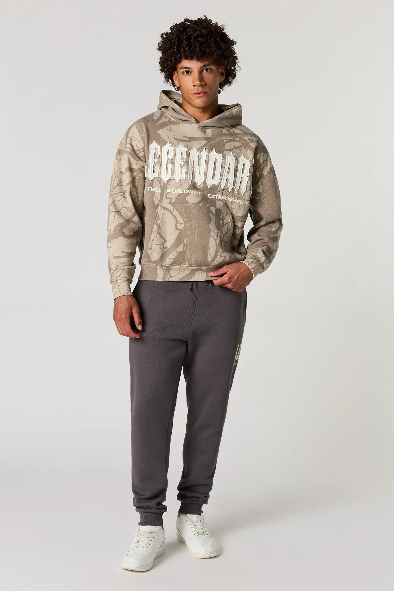 Legendary Graphic Camo Fleece Jogger sold by Urban Planet product image thumbnail 5