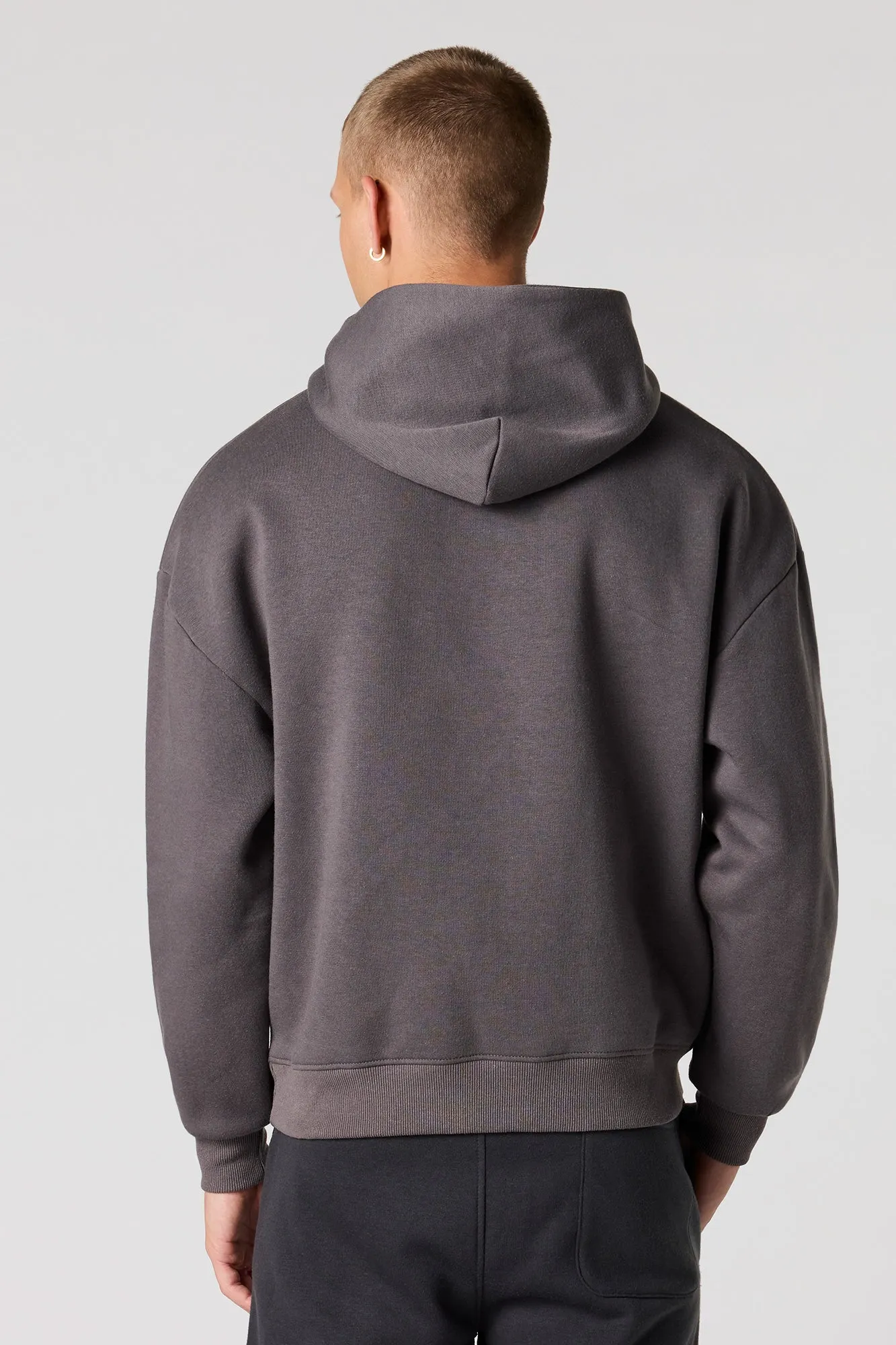 Bear Puff Print Boxy Hoodie sold by Urban Planet product image thumbnail 5