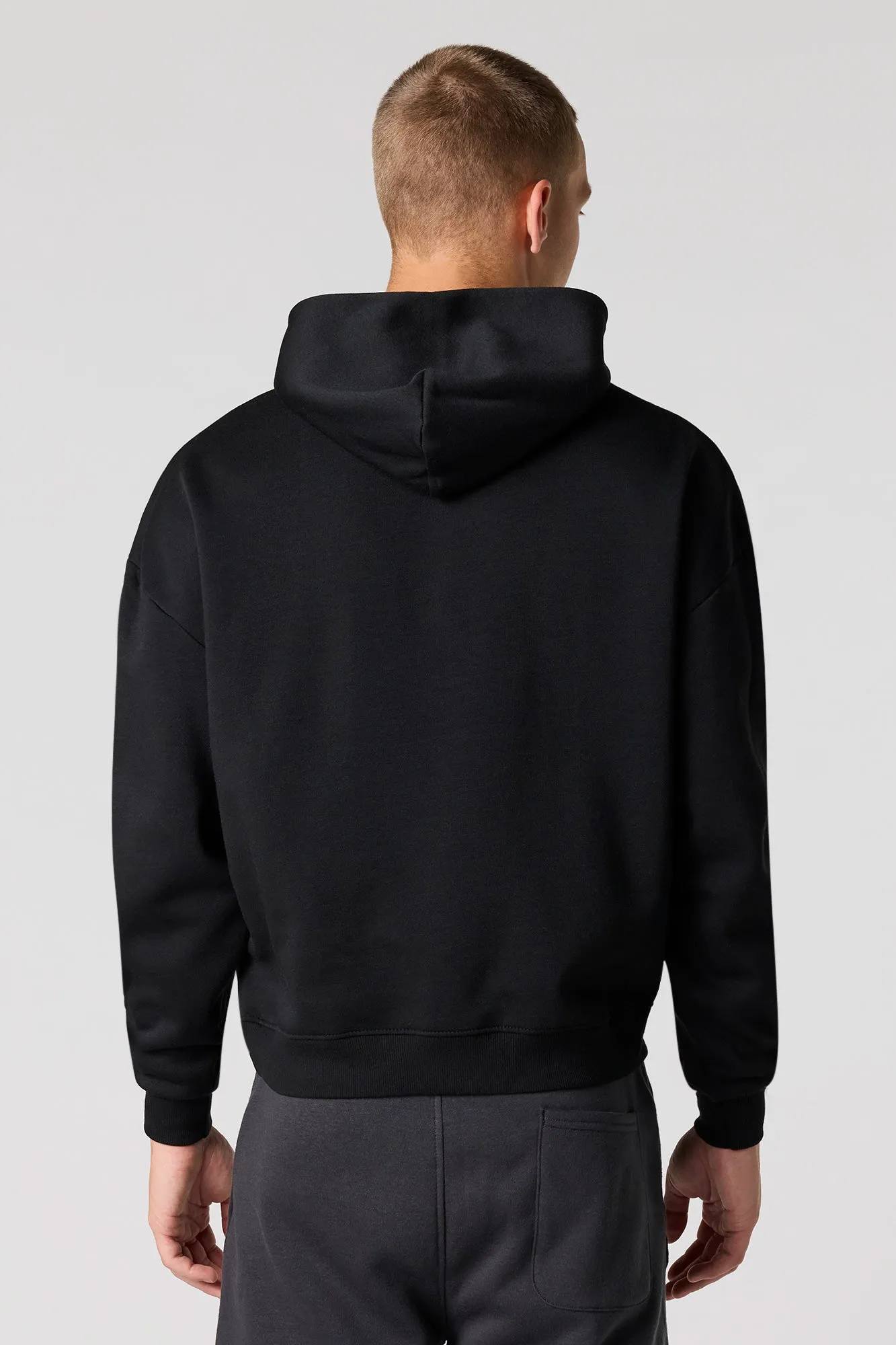 Bear Puff Print Boxy Hoodie sold by Urban Planet product image thumbnail 2