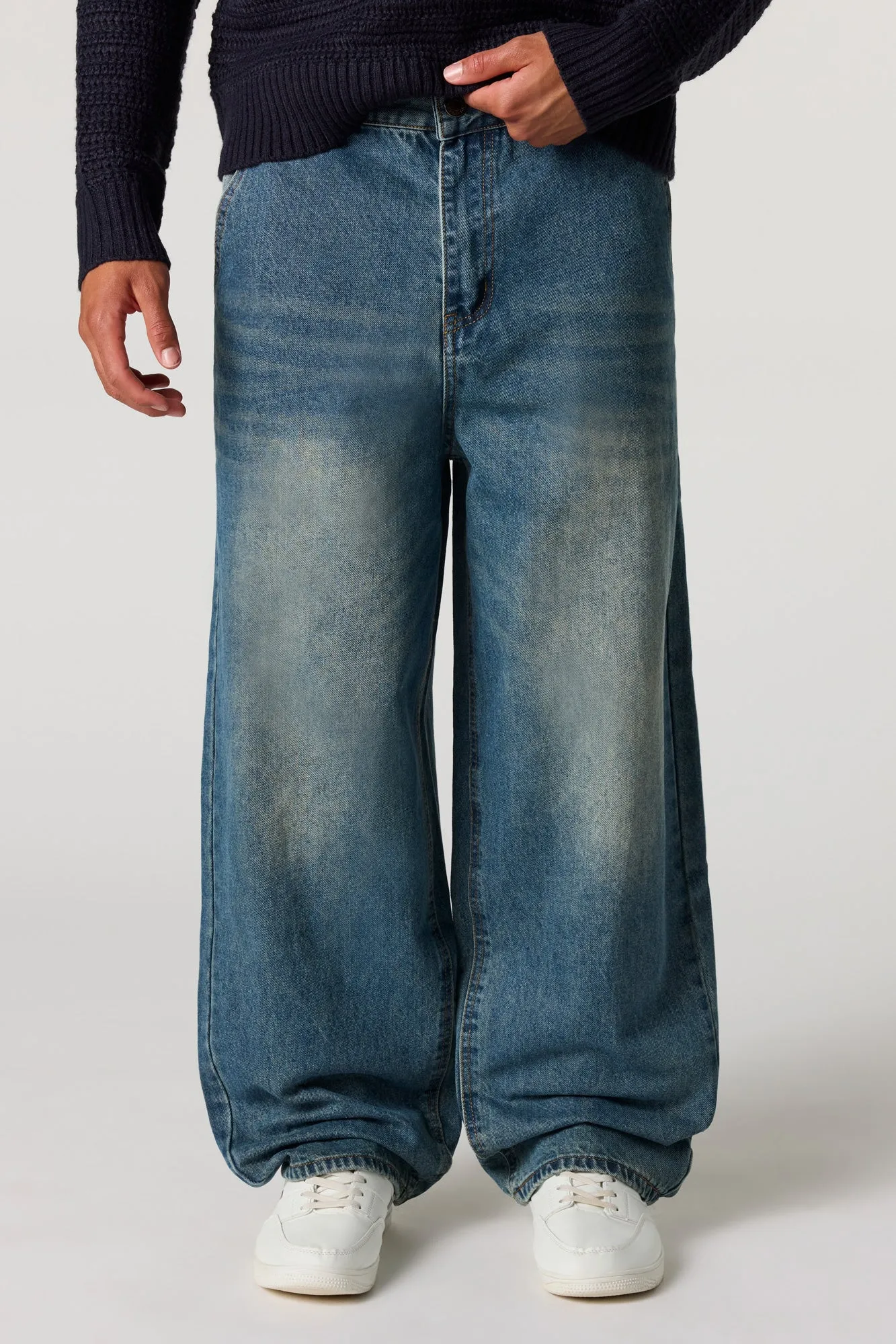 Skater Washed Medium Jean sold by Urban Planet