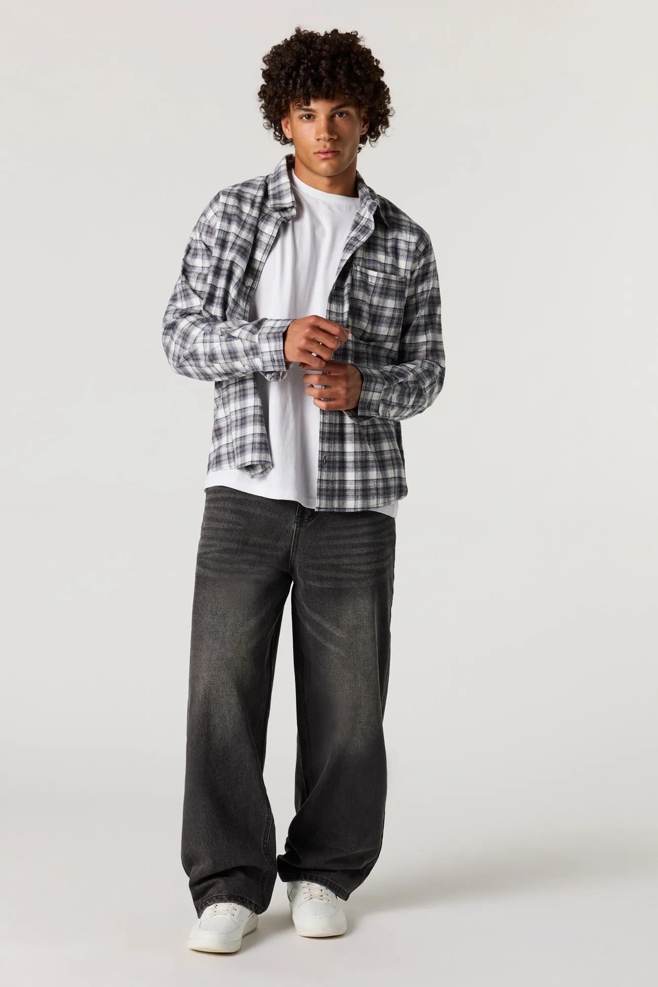 Skater Washed Black Jean sold by Urban Planet product image thumbnail 2