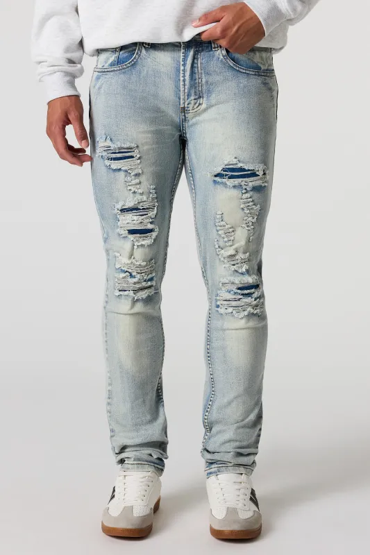 Ripped Skinny Jean sold by Urban Planet