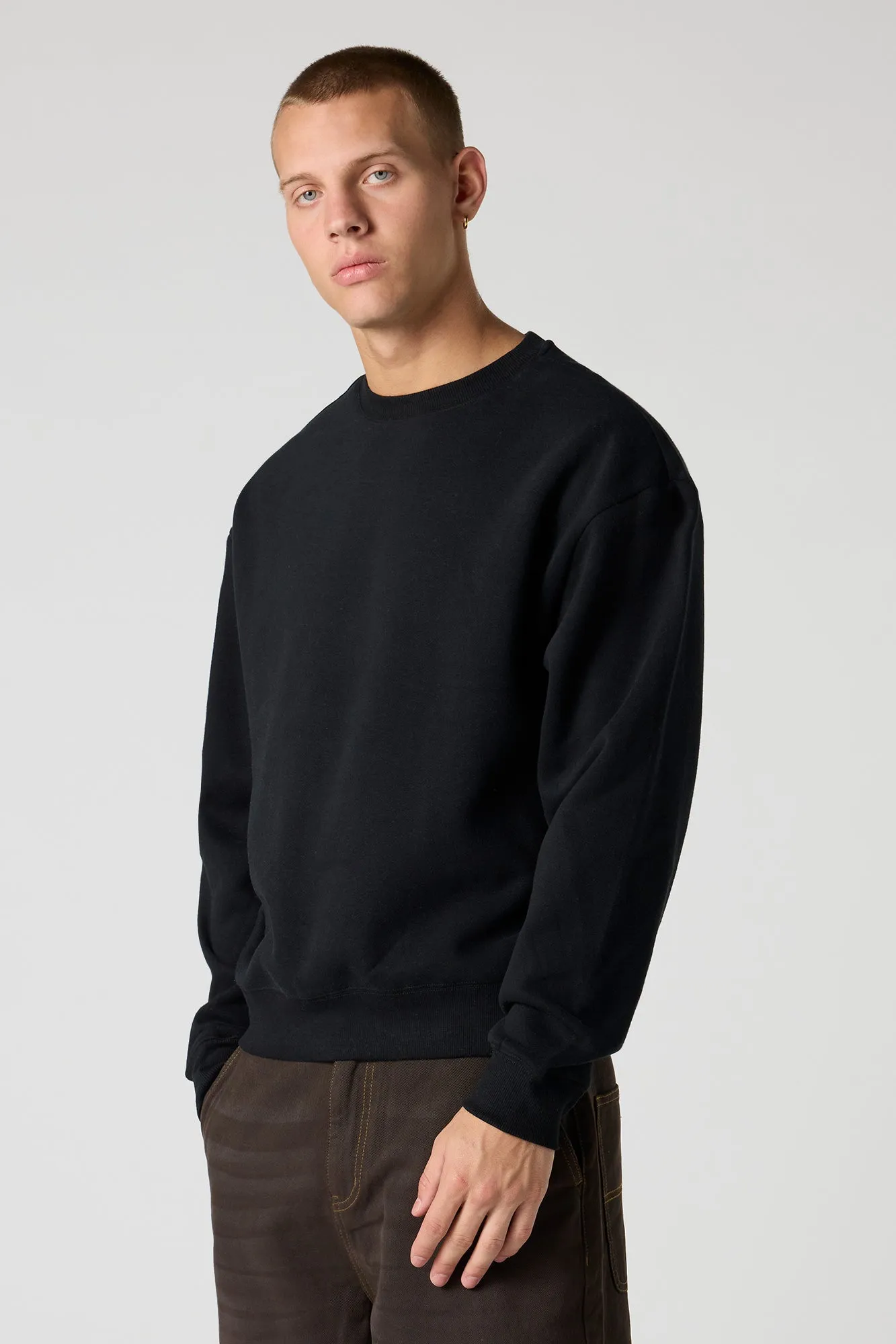 Fleece Sweatshirt sold by Urban Planet product image thumbnail 4