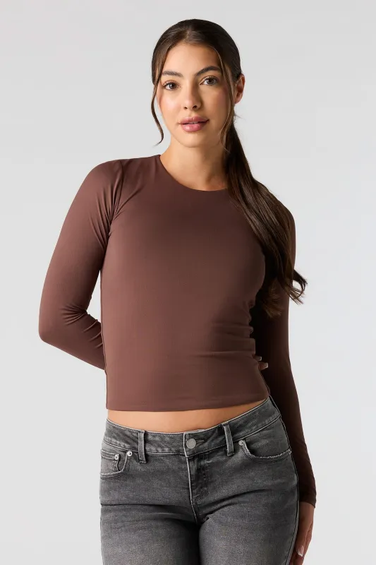 Contour Classic Long Sleeve Top sold by Urban Planet
