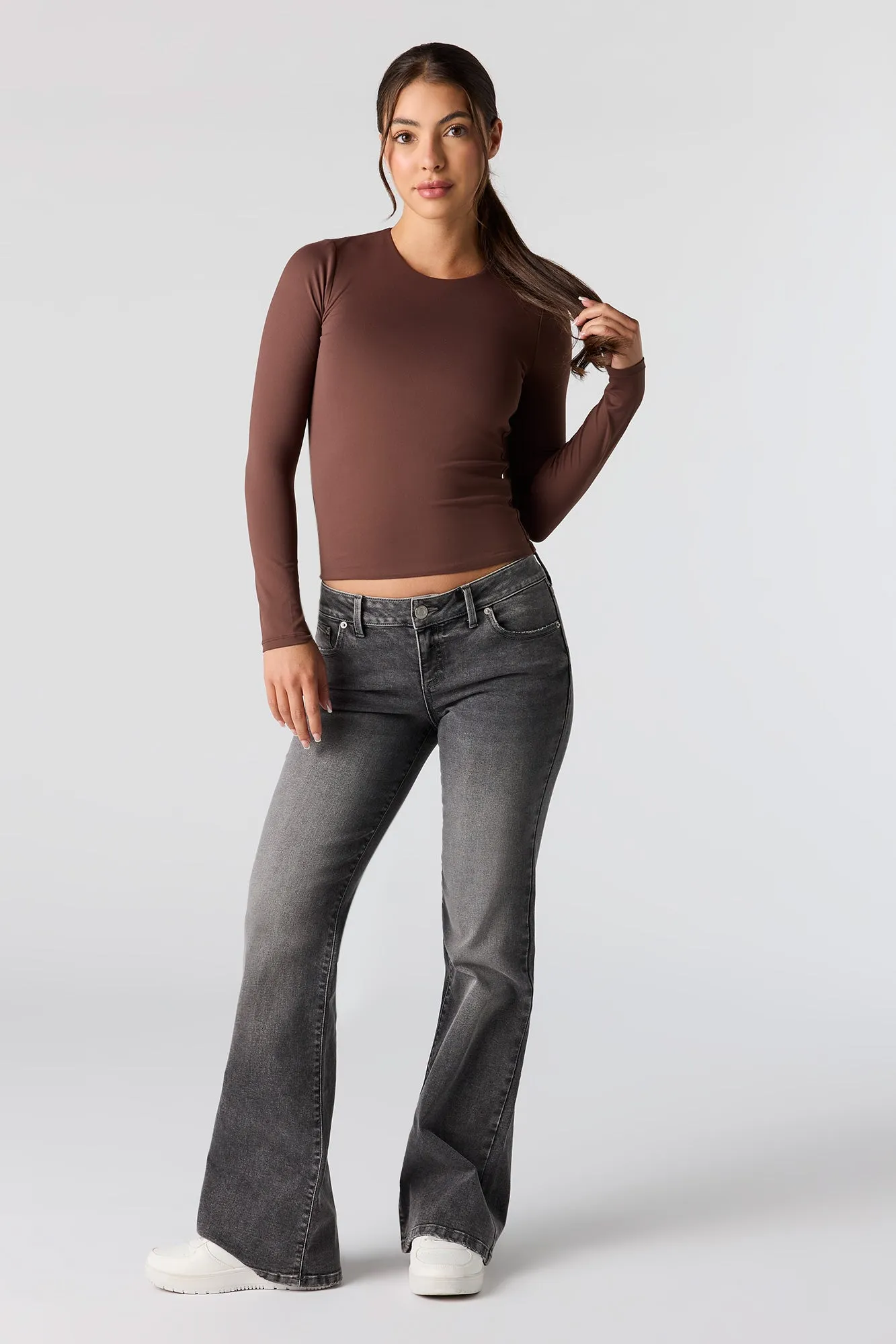 Contour Classic Long Sleeve Top sold by Urban Planet product image thumbnail 3