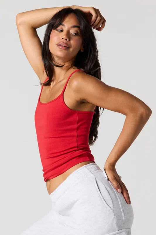 Ribbed Scoop Neck Cami sold by Urban Planet