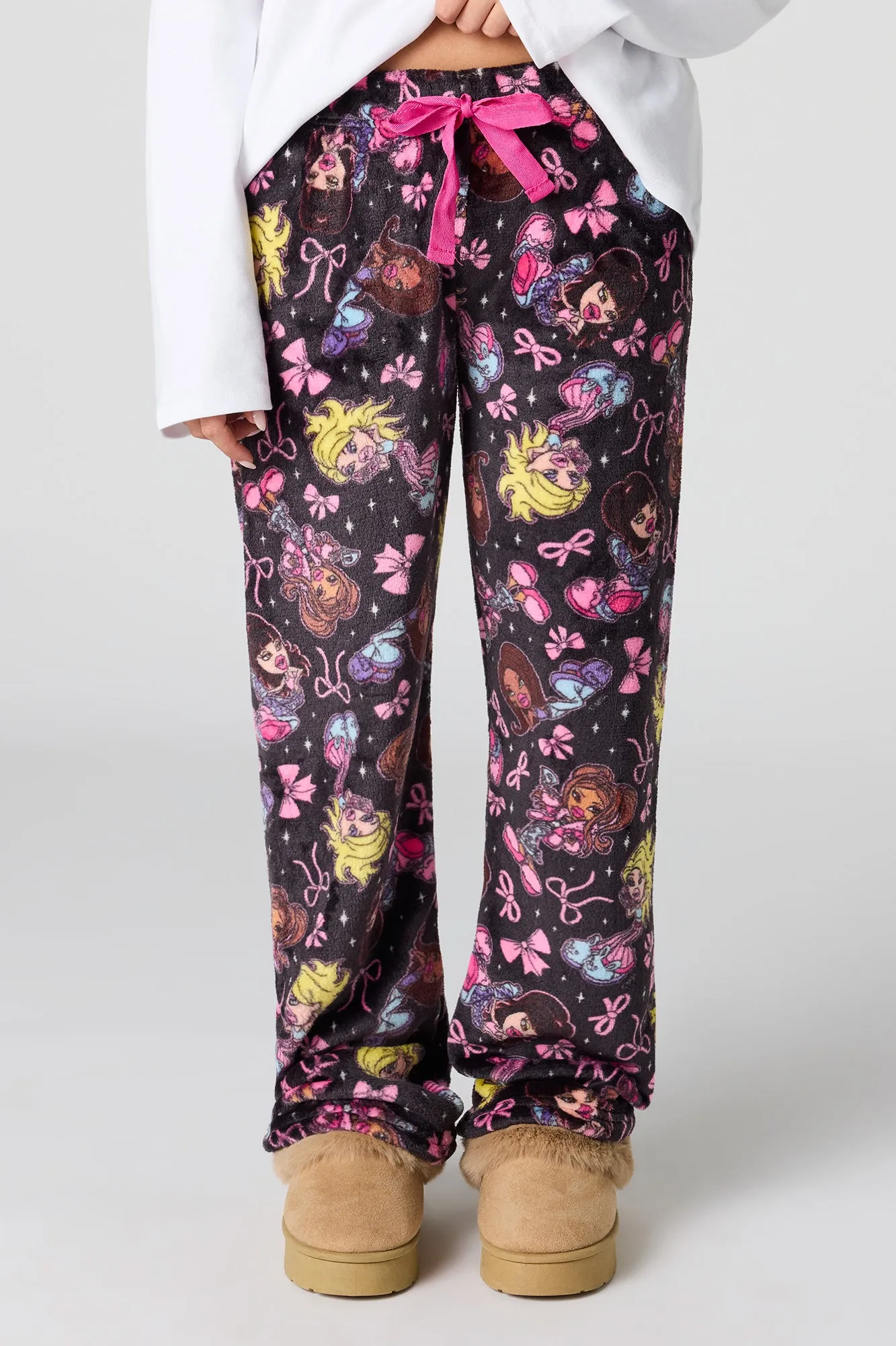 Plush Printed Pajama Pant sold by Urban Planet product image thumbnail 5