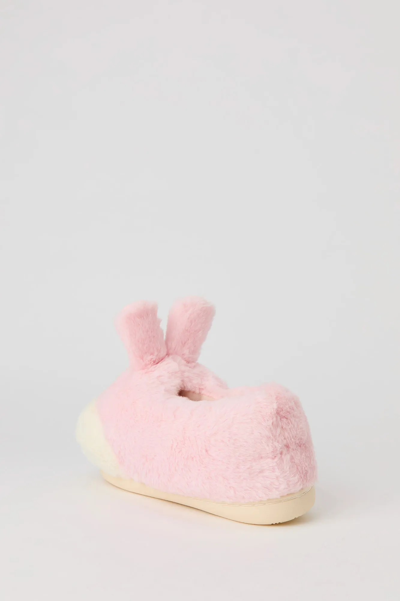 3D Bunny Faux Fur Slippers sold by Urban Planet product image thumbnail 4