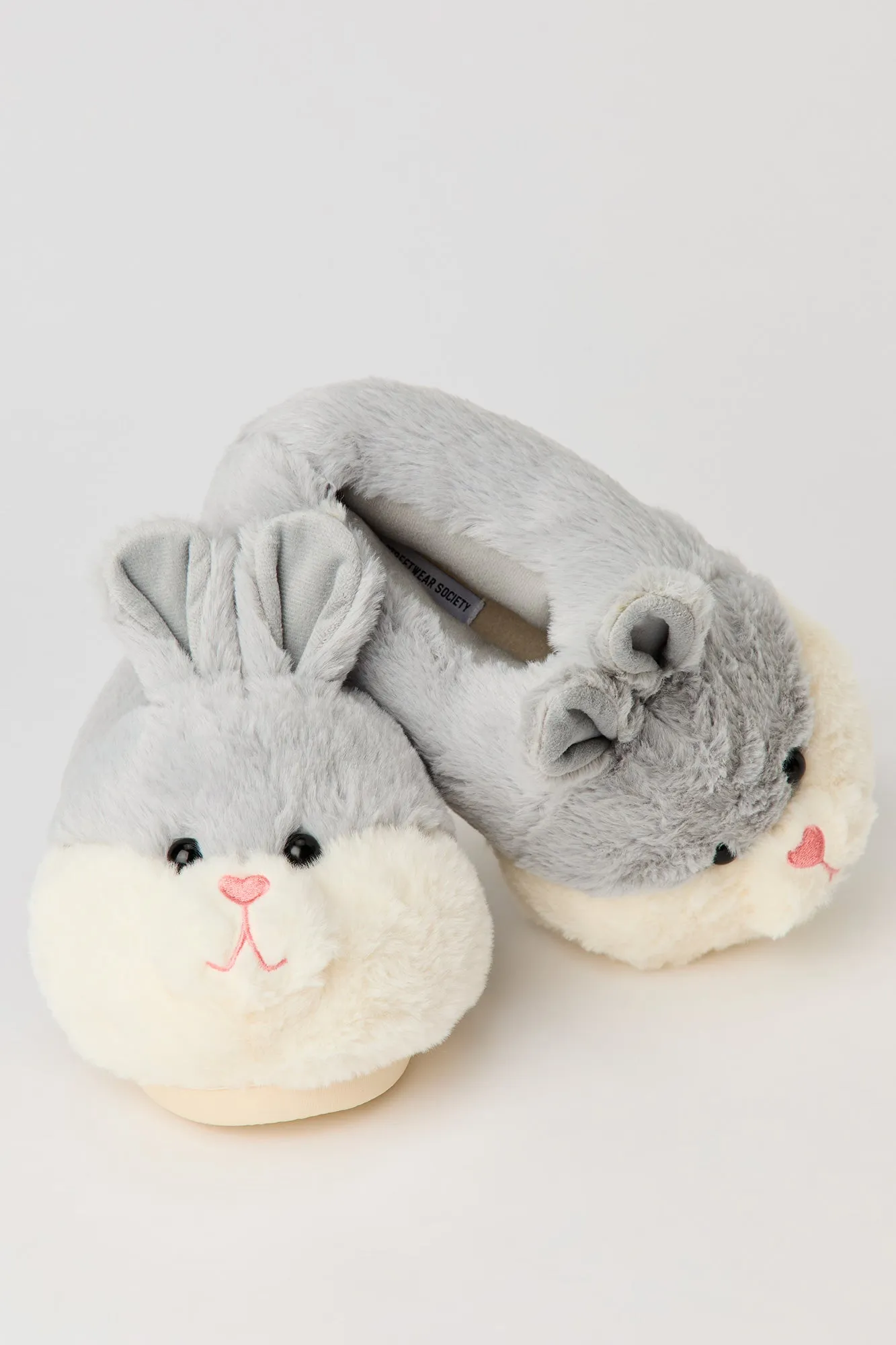 3D Bunny Faux Fur Slippers sold by Urban Planet product image thumbnail 5