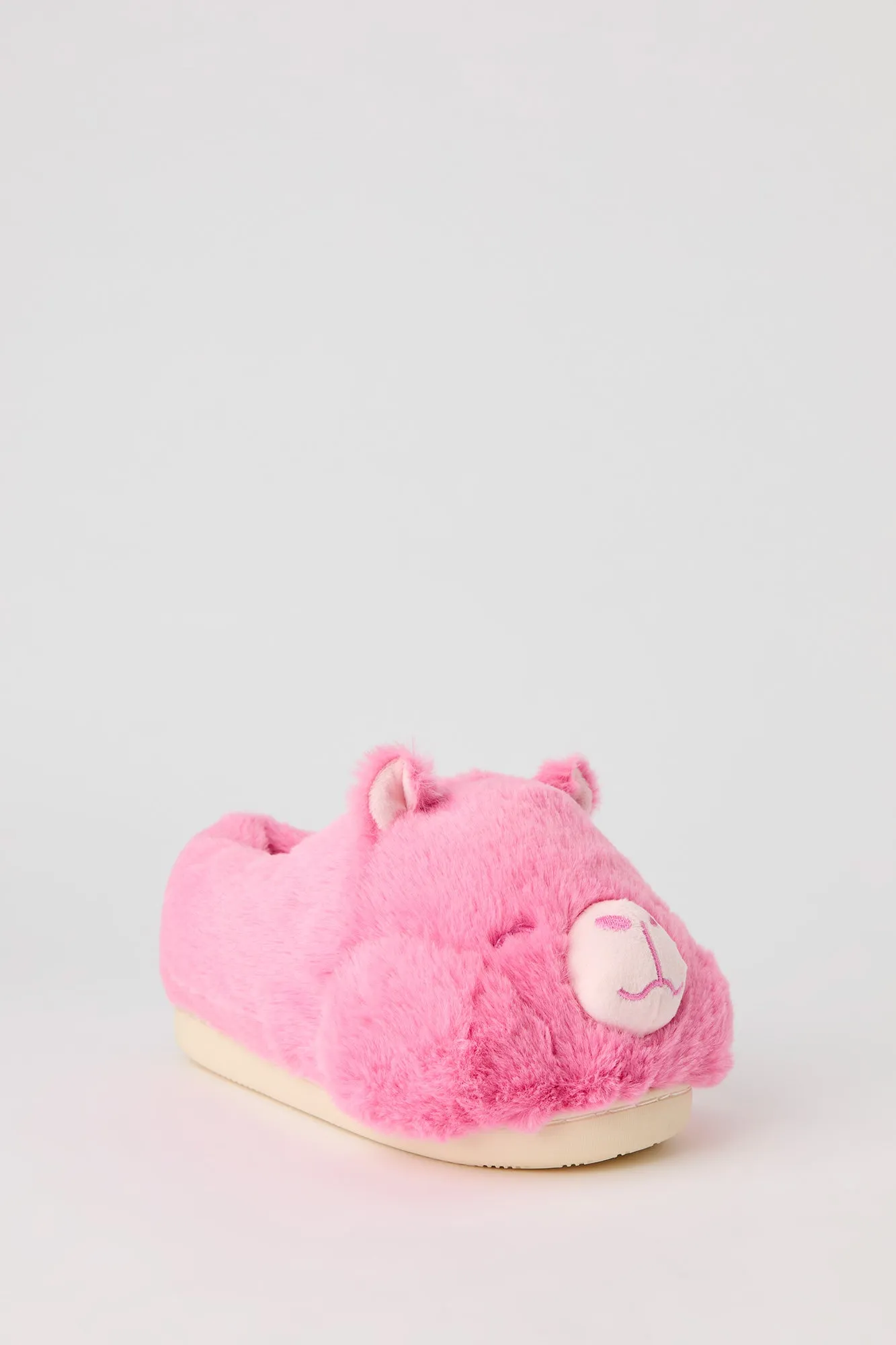 3D Bear Faux Fur Slippers sold by Urban Planet product image thumbnail 3