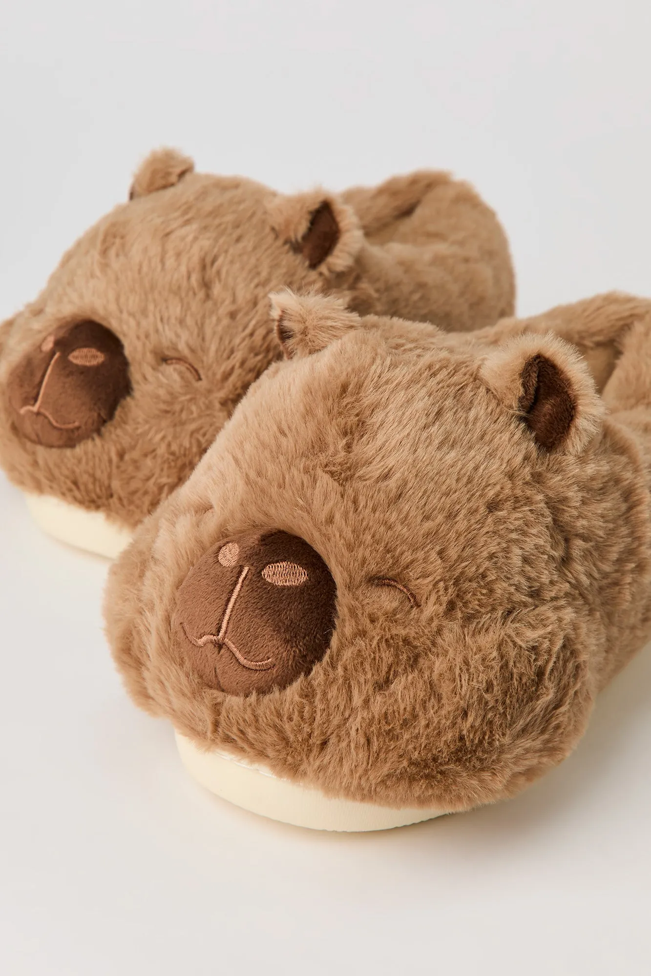 3D Bear Faux Fur Slippers sold by Urban Planet product image thumbnail 5