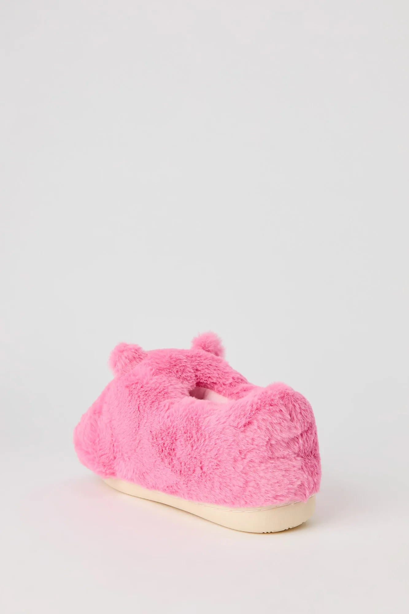 3D Bear Faux Fur Slippers sold by Urban Planet product image thumbnail 4