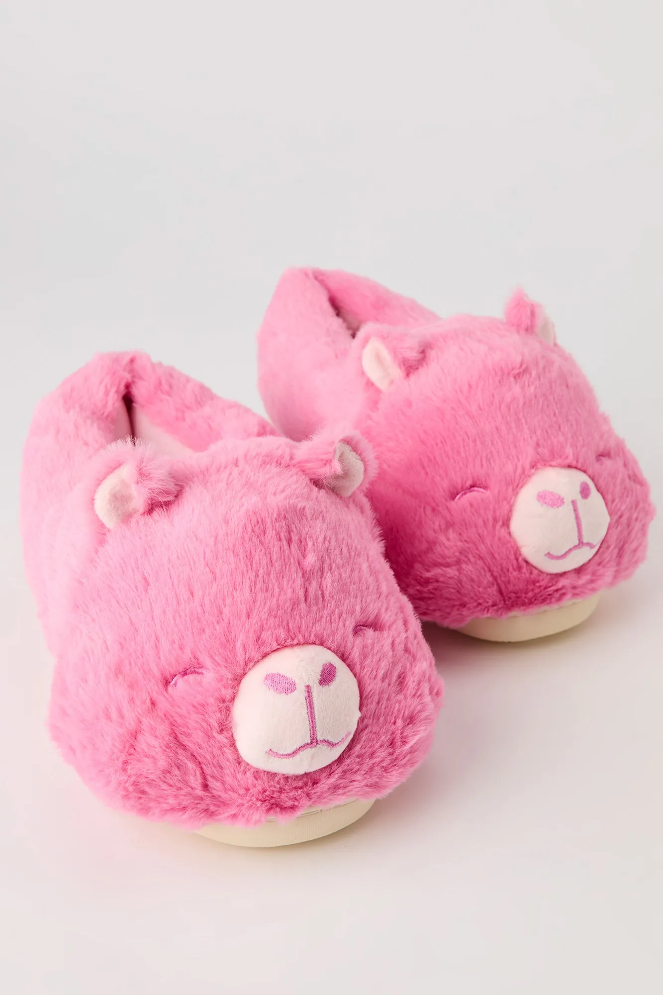 3D Bear Faux Fur Slippers sold by Urban Planet