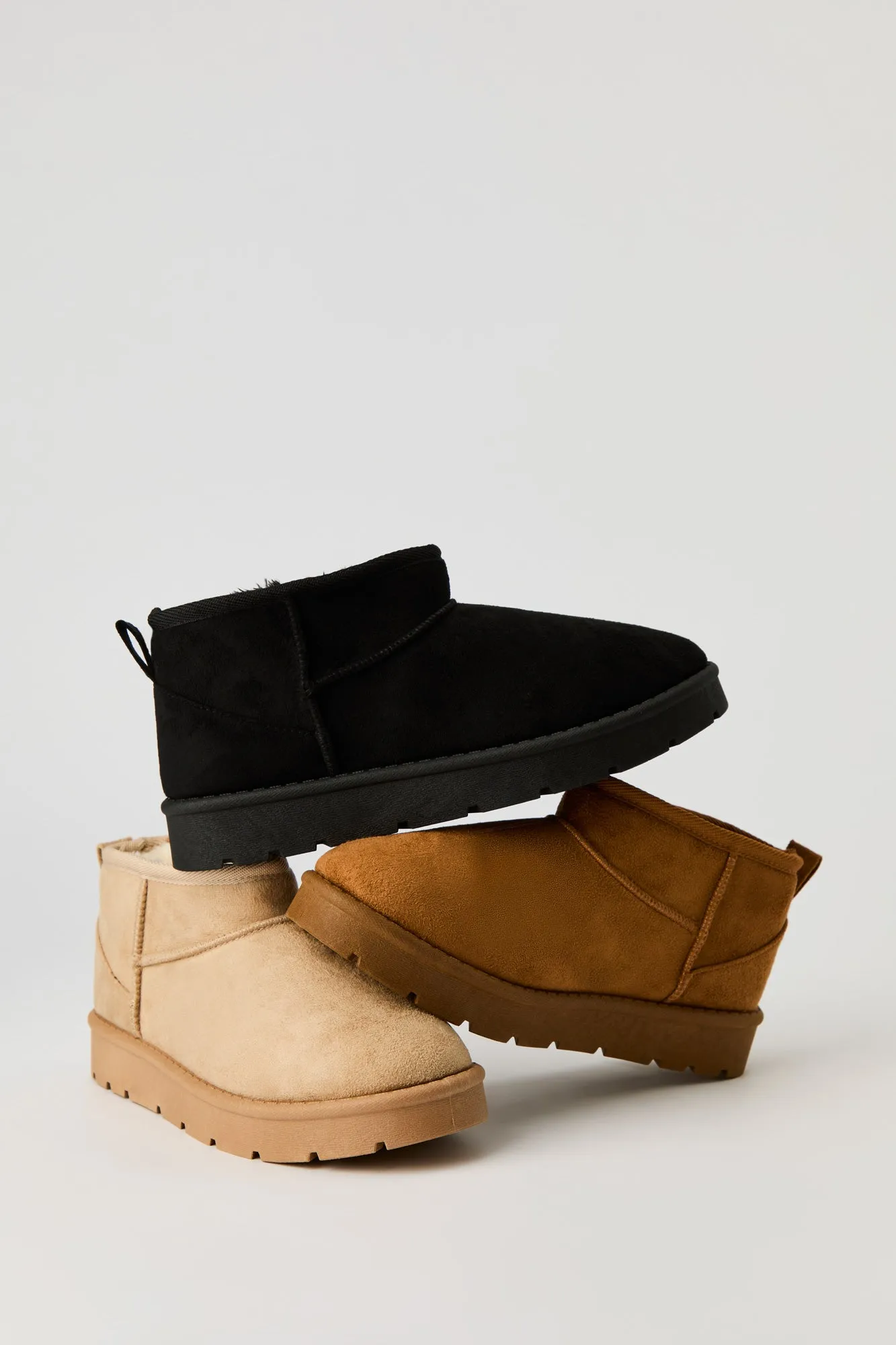 Faux Suede Ankle Booties sold by Urban Planet product image thumbnail 5